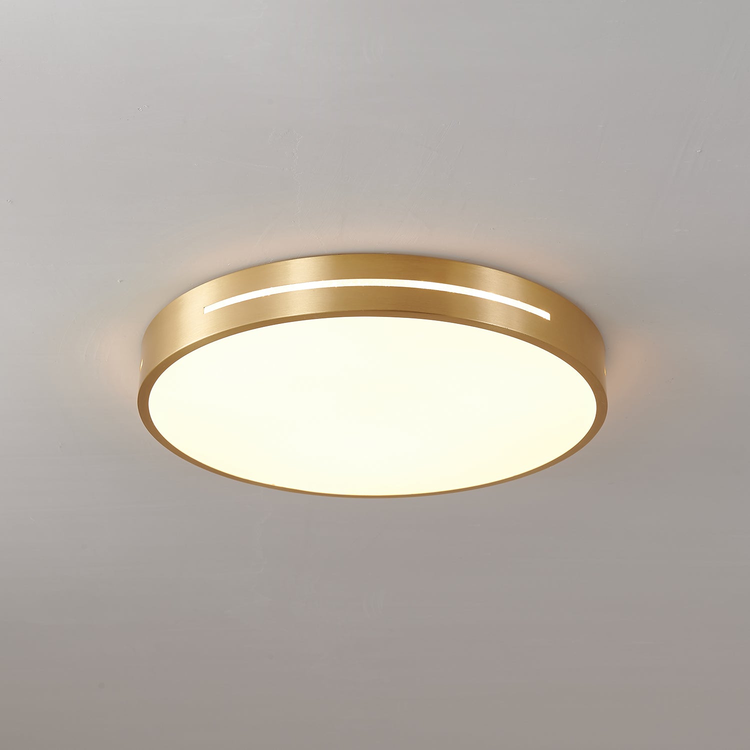 Eurcarara Modern Minimalist Brass Ceiling Light