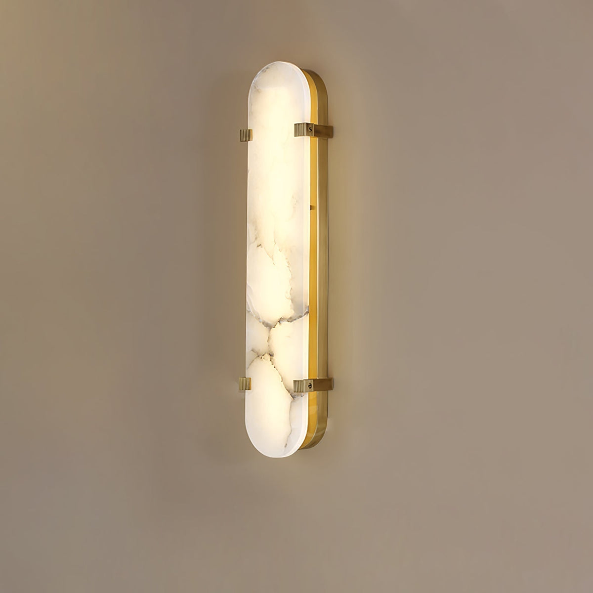 Nivanise Modern Alabaster Wall Light