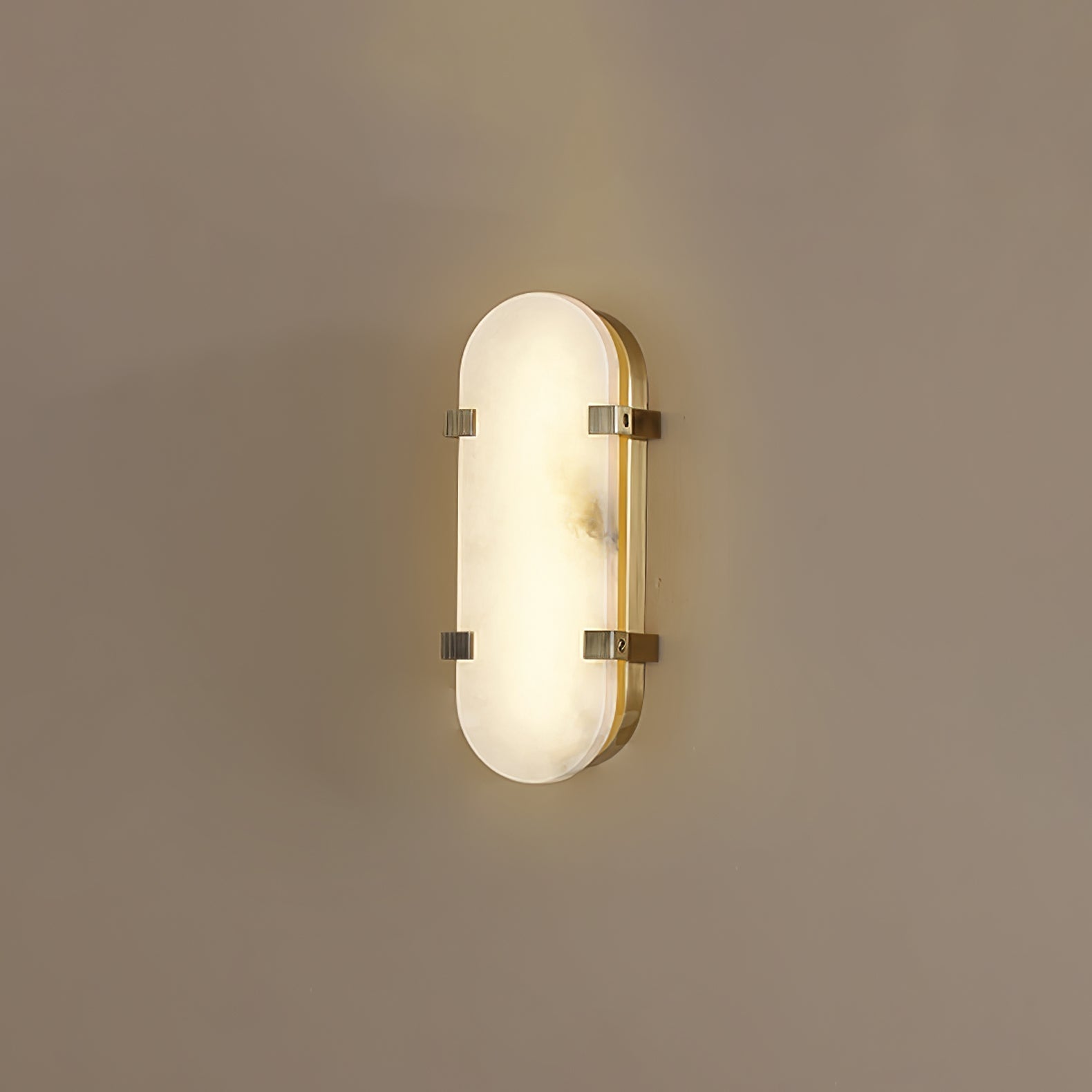 Nivanise Modern Alabaster Wall Light