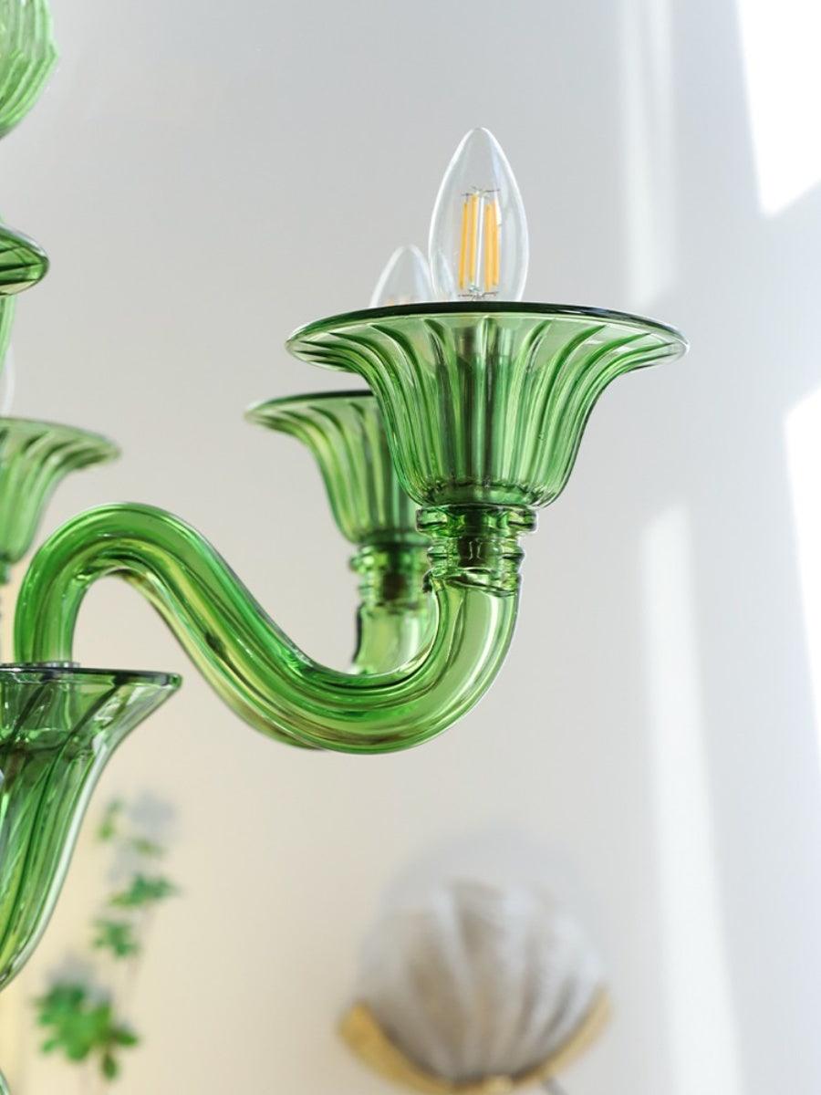 Vase Chandelier Murano Glass Exotic
