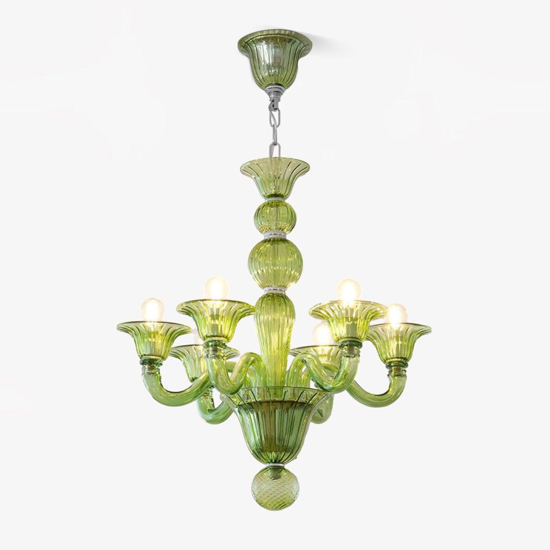 Vase Chandelier Murano Glass Exotic