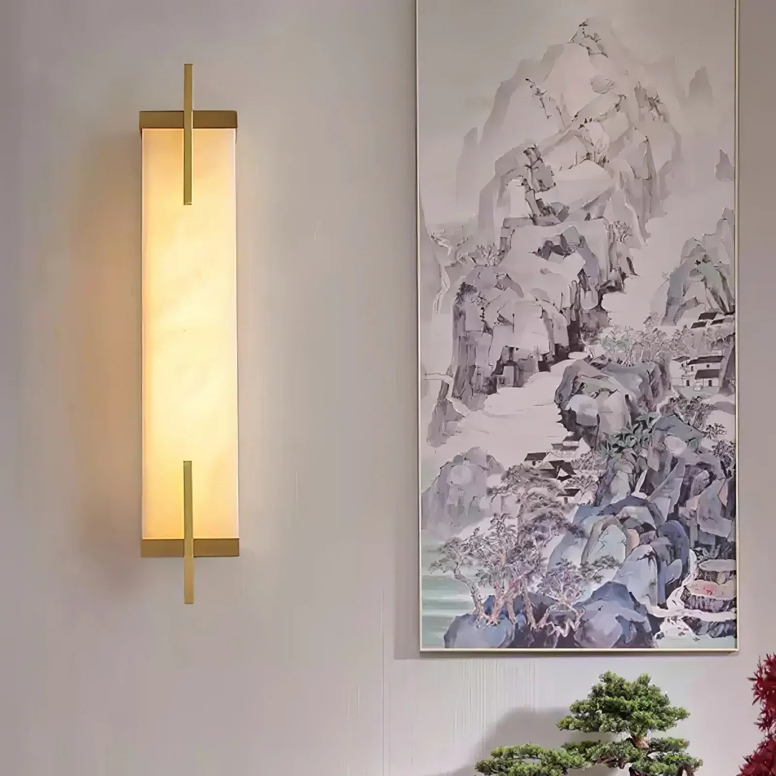 Zenith Alabaster Wall Light