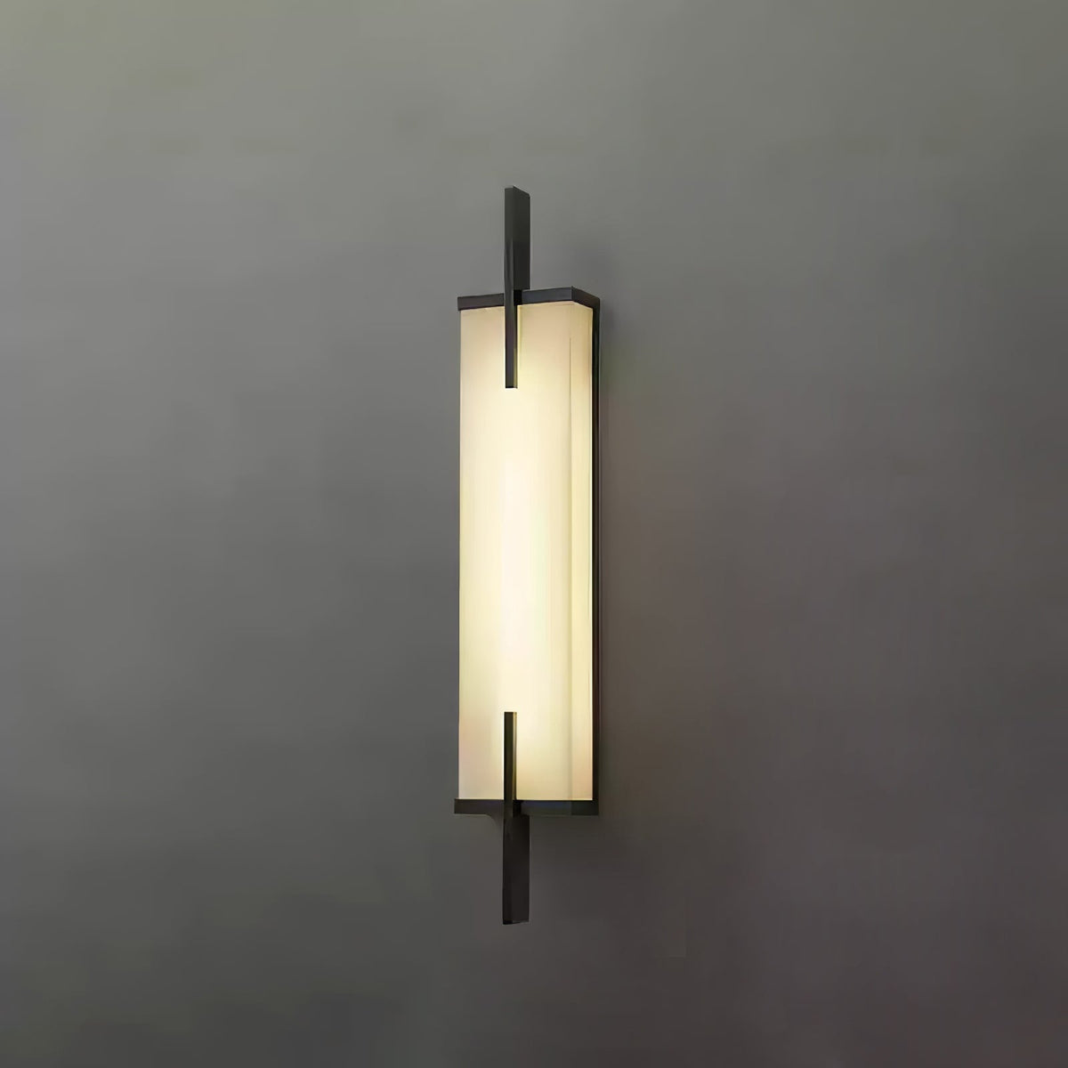 Komino Rectangular Alabaster Wall Light