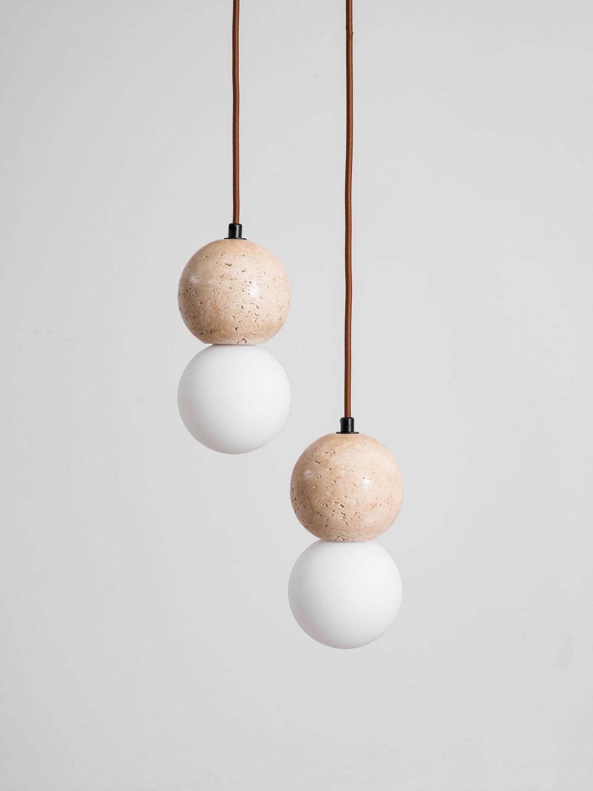 Beauview Travertine Pendant Light