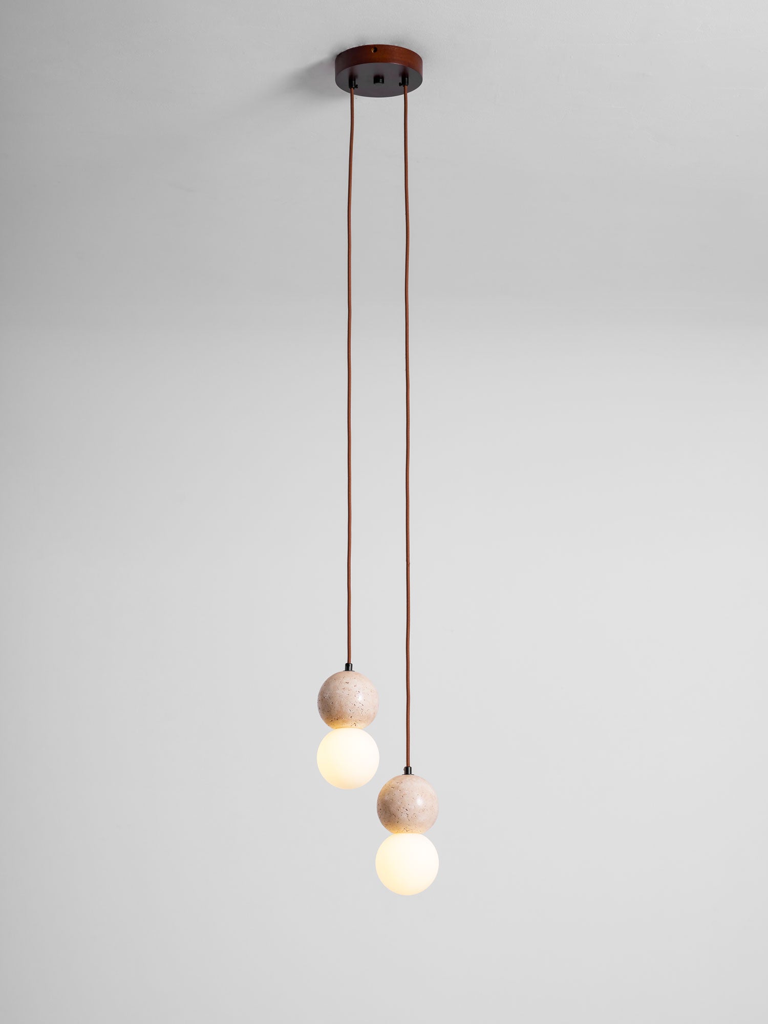 Beauview Travertine Pendant Light