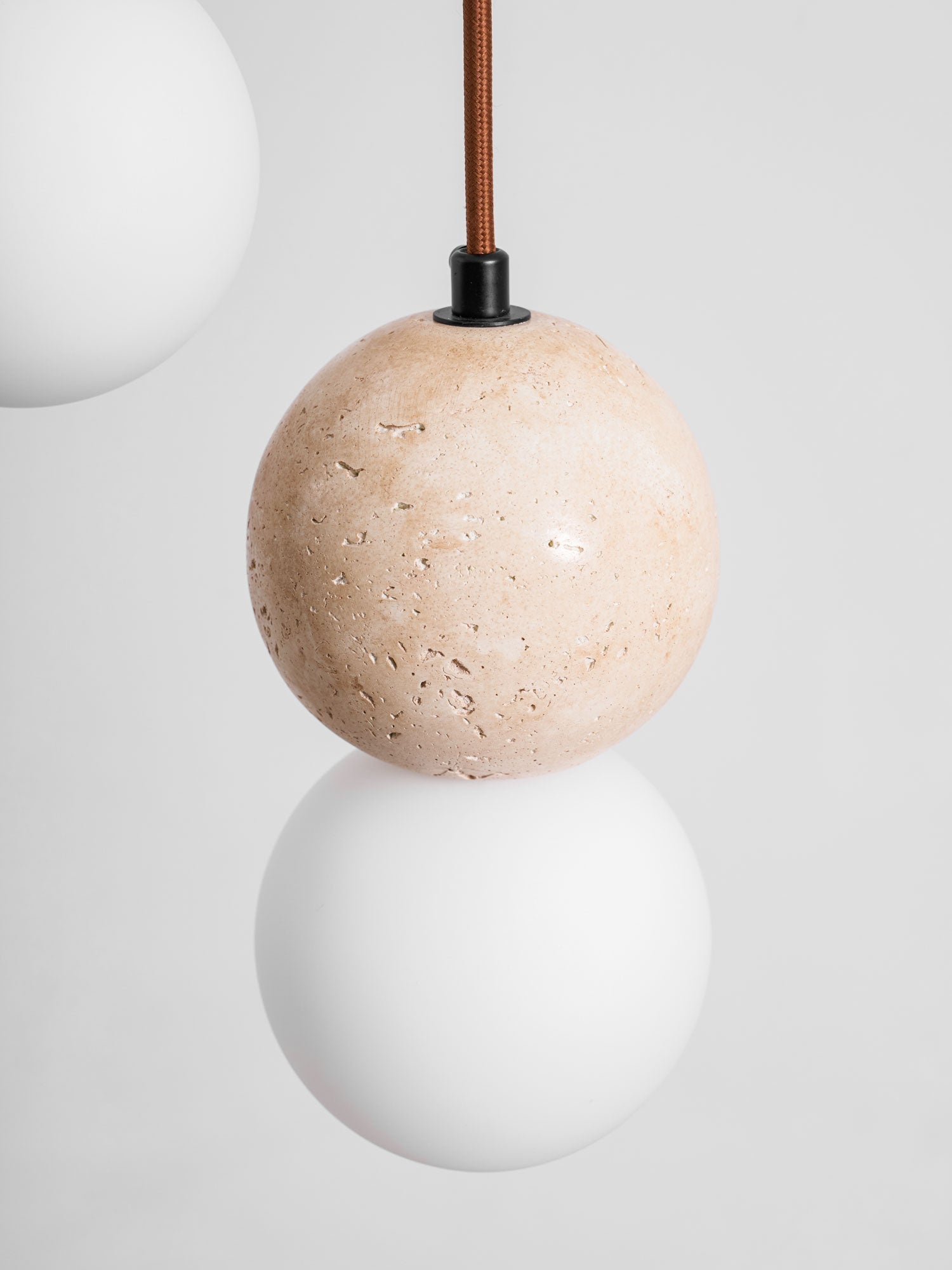 Beauview Travertine Pendant Light