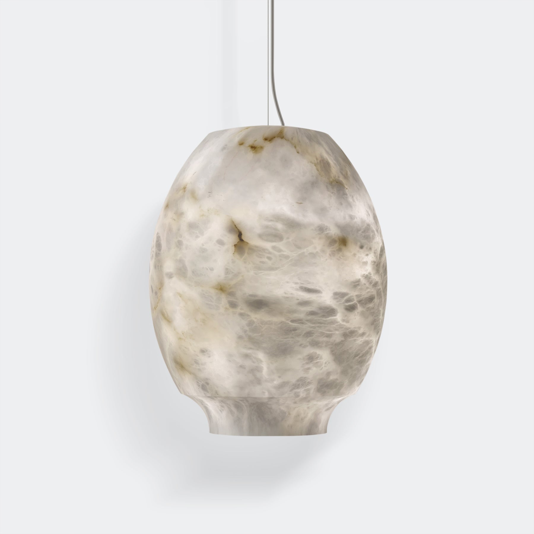 Thalia Minimalist Alabaster Pendant Light
