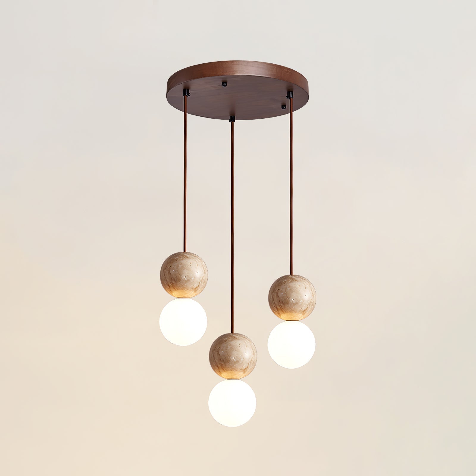 Beauview Travertine Pendant Light