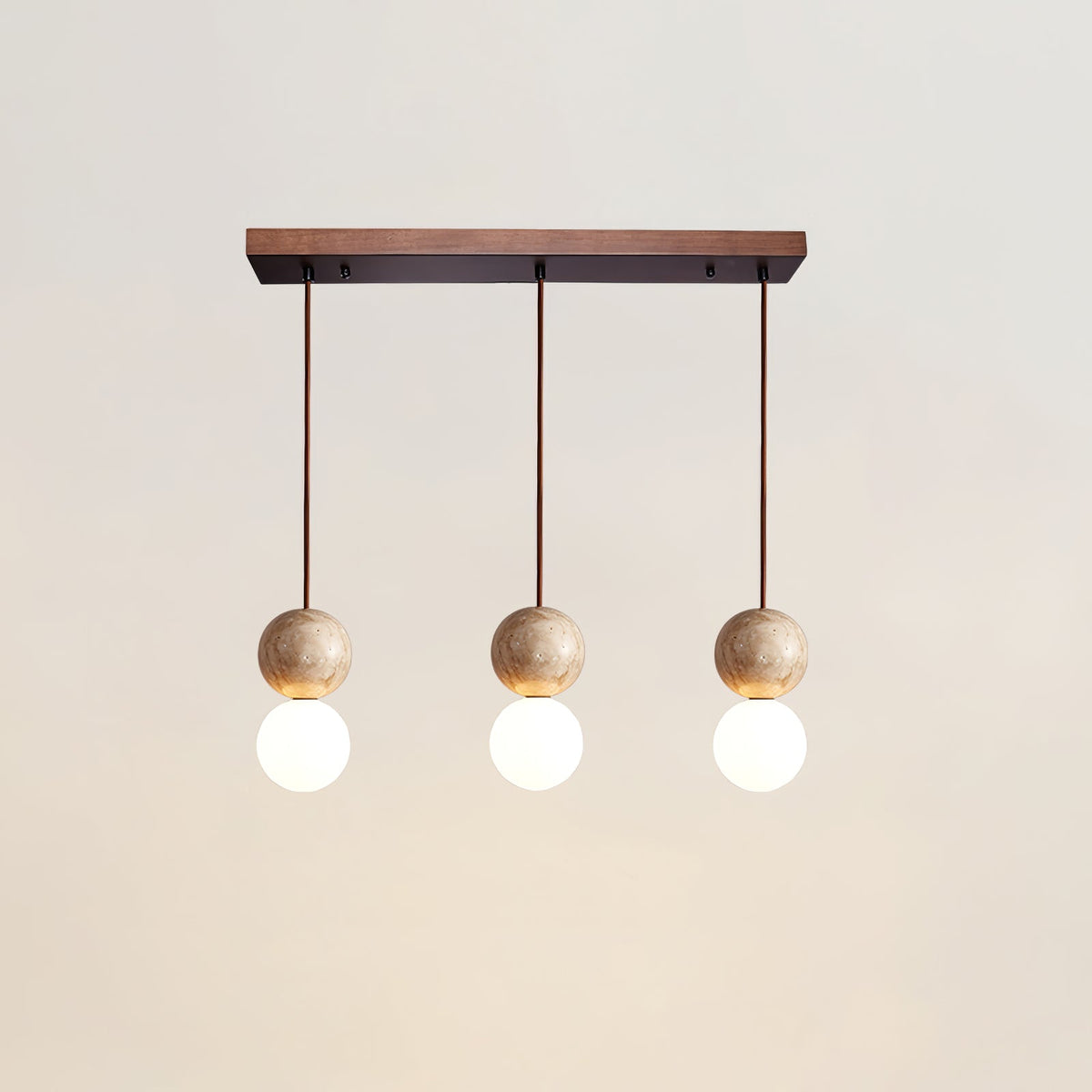 Beauview Travertine Pendant Light