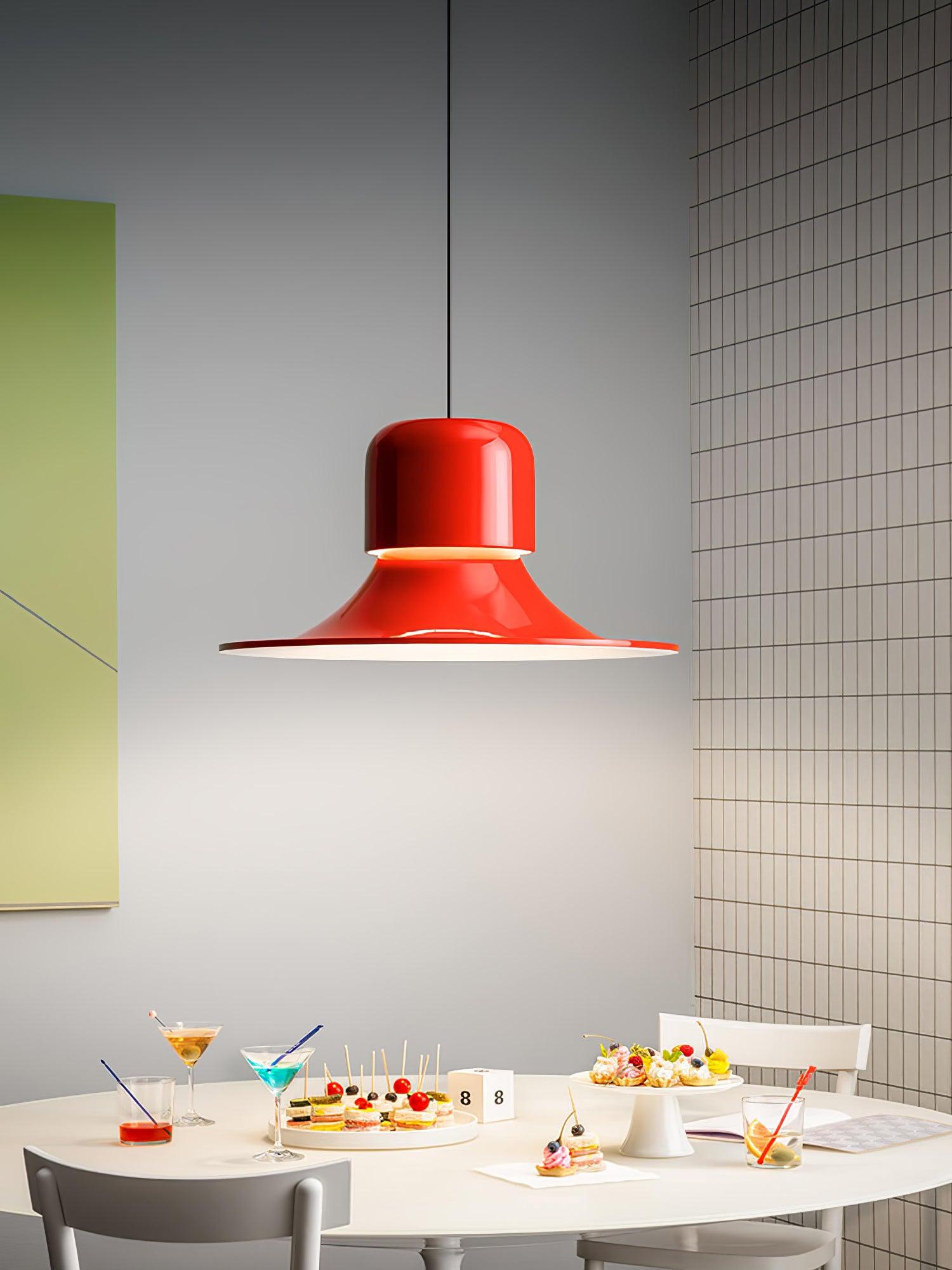 Ardisiella Pendant Light Aluminum Curved for Kitchen
