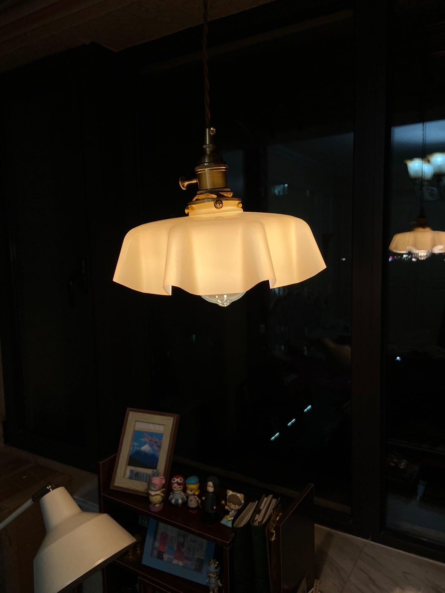 Lustra Pendant Light French Flower for Dining Room - Neutral Decor
