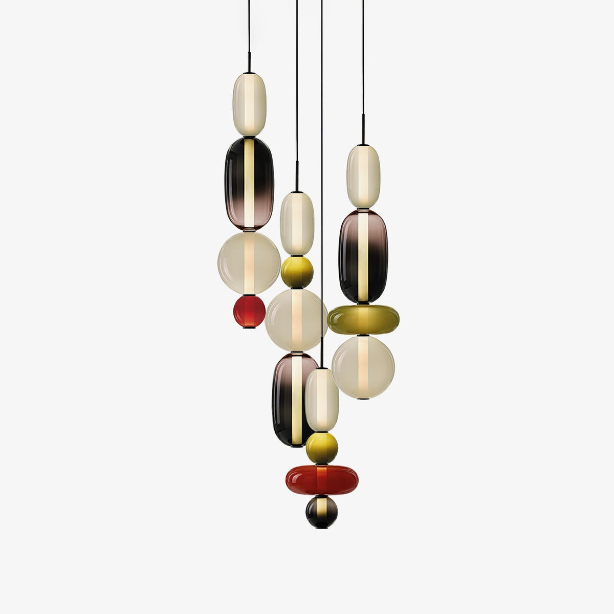 Daelen Glass Acrylic Artistic Pendant Light