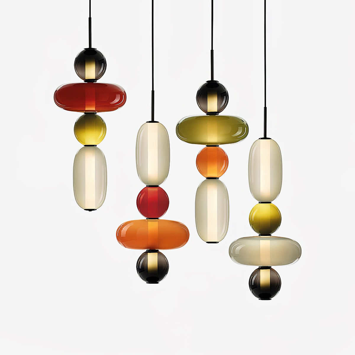Daelen Glass Acrylic Artistic Pendant Light