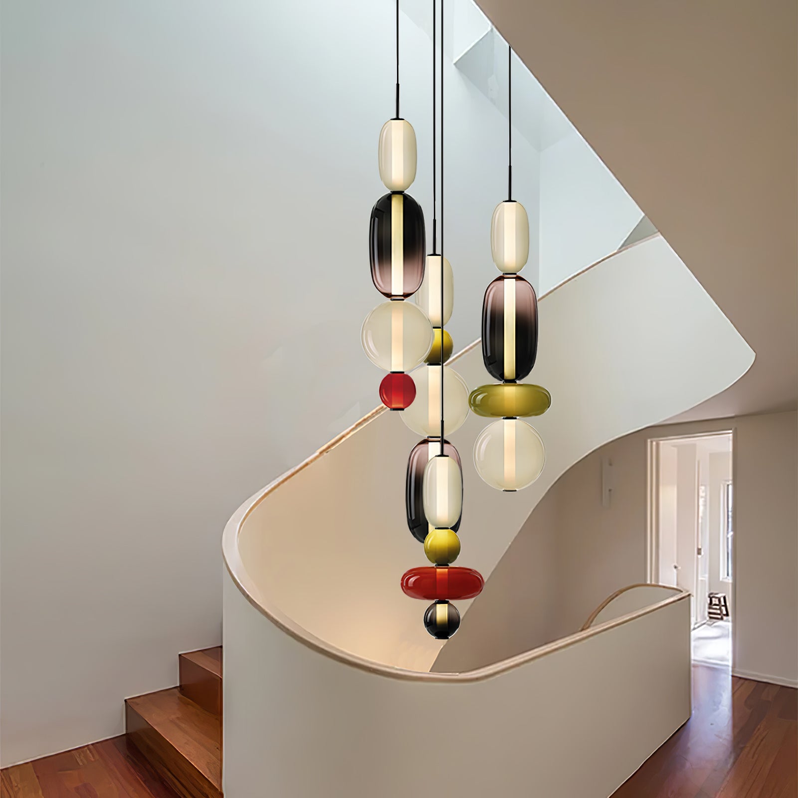 Daelen Glass Acrylic Artistic Pendant Light