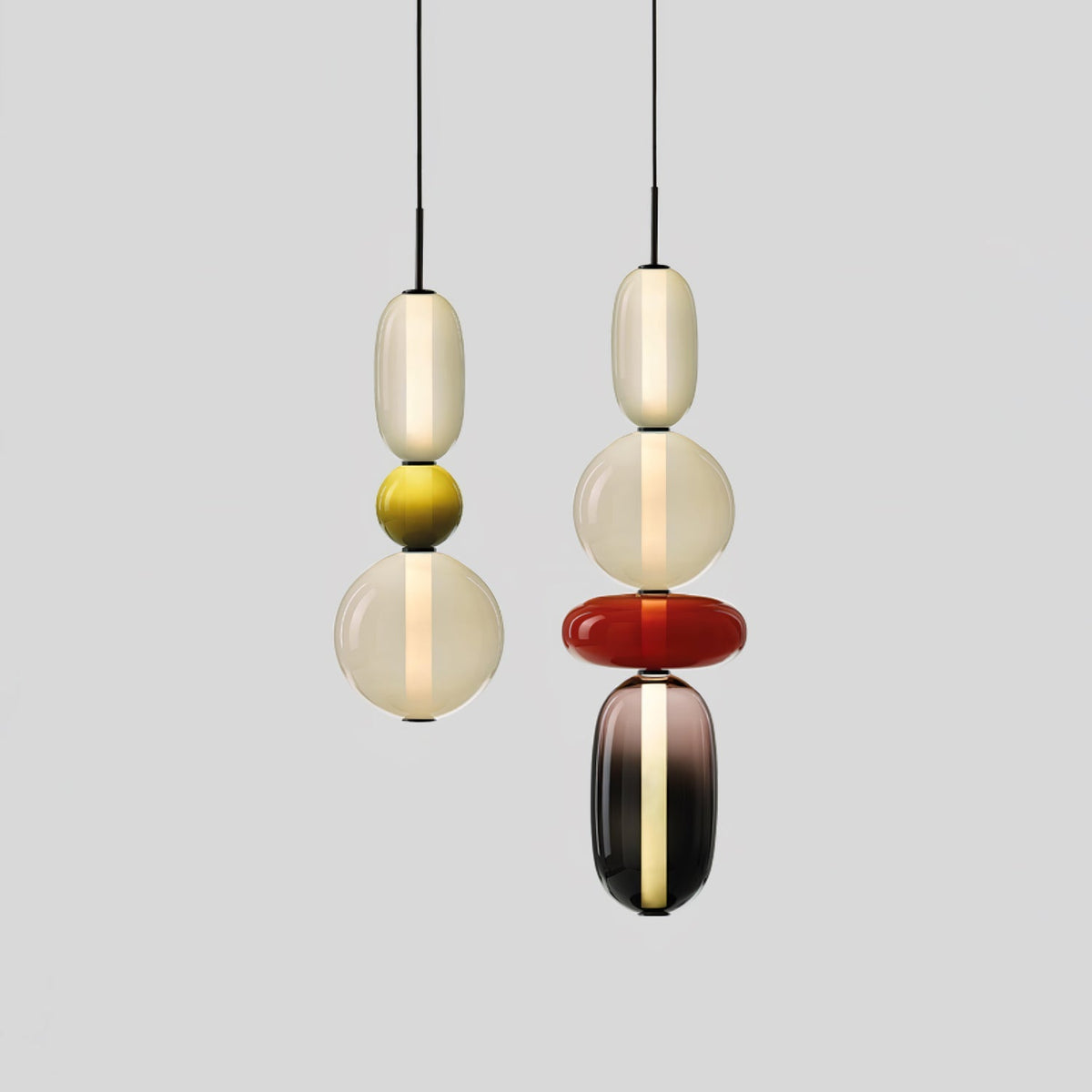 Daelen Glass Acrylic Artistic Pendant Light