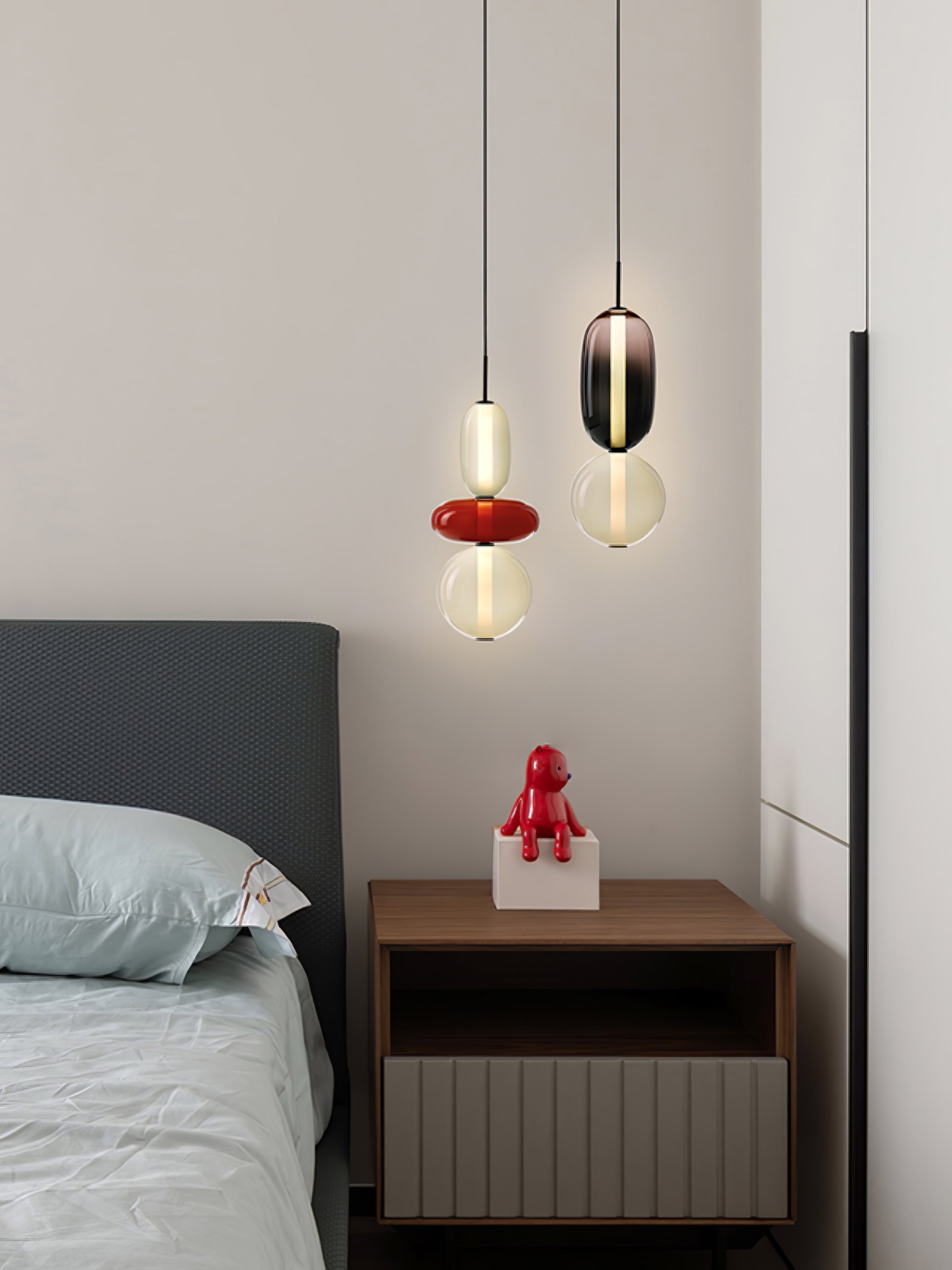 Daelen Glass Acrylic Artistic Pendant Light
