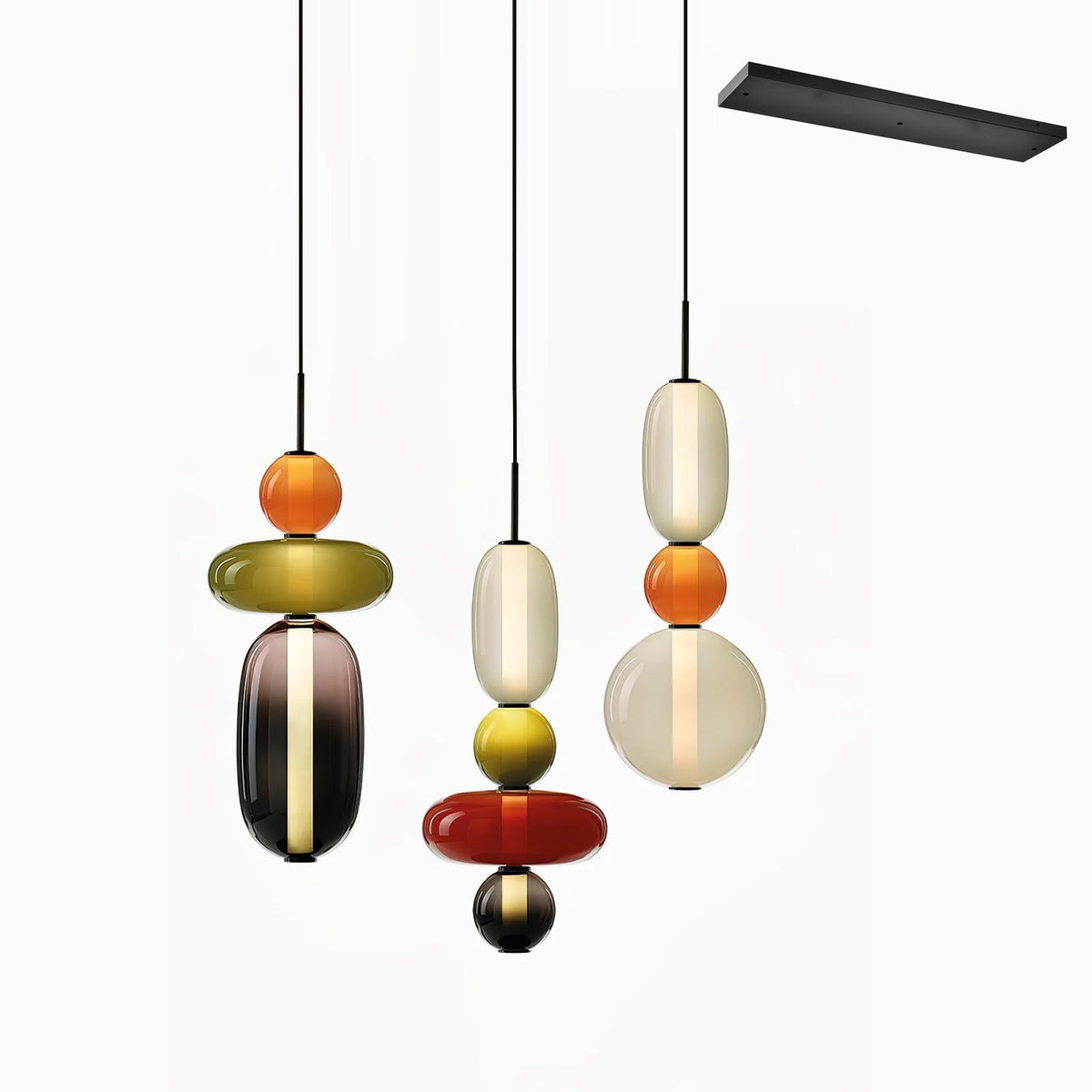 Velinian Glass Chandelier