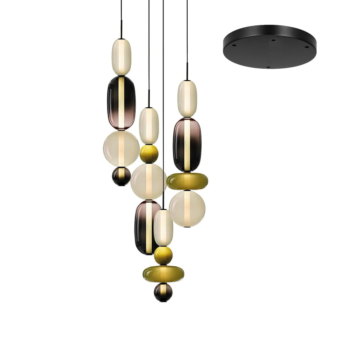 Daelen Glass Acrylic Artistic Pendant Light