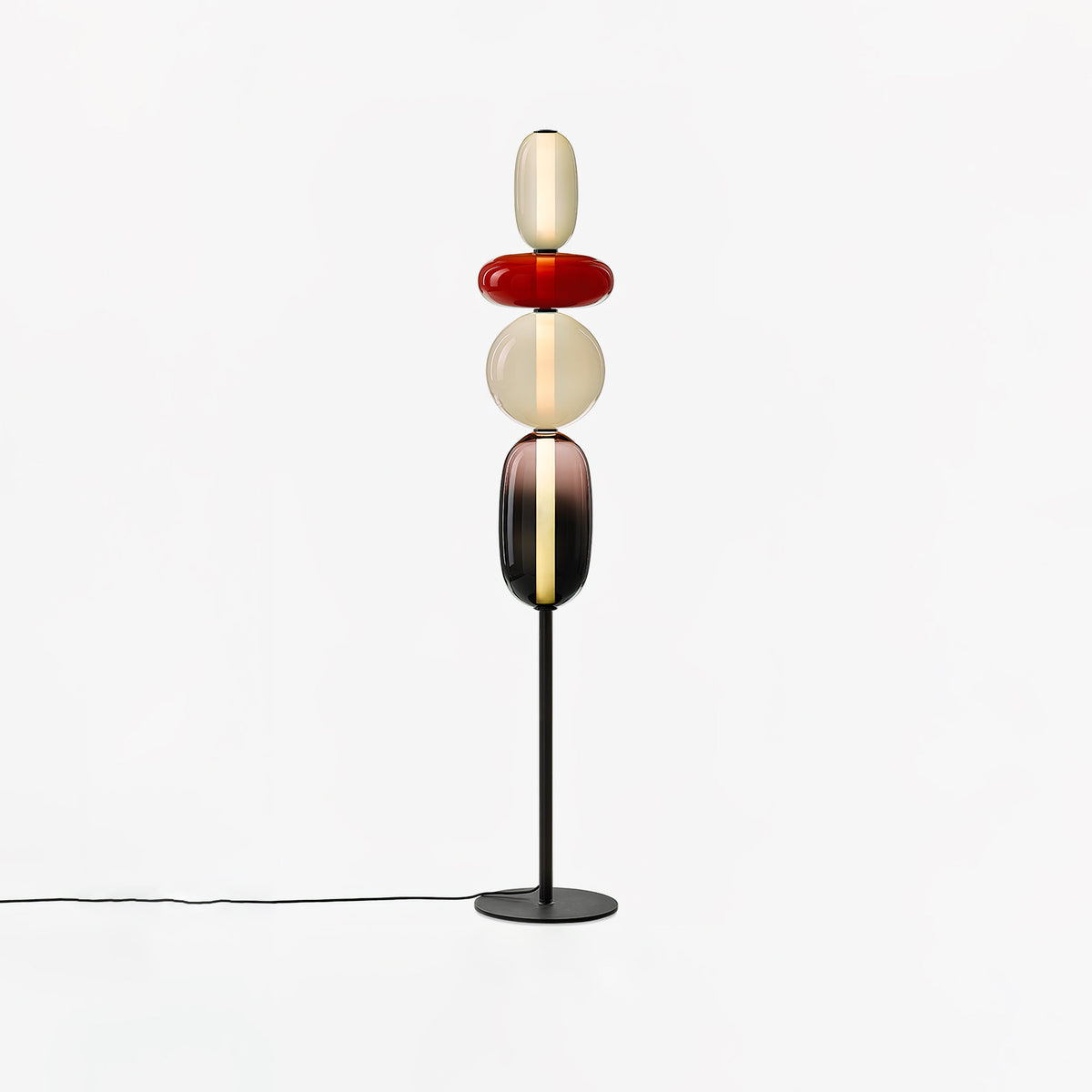 Willowshire Glass Floor Lamp