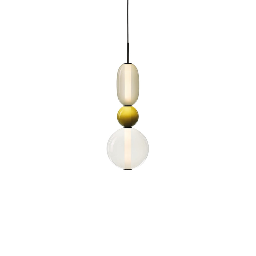 Zodore Premium Art Stained Glass Pendant Lamp