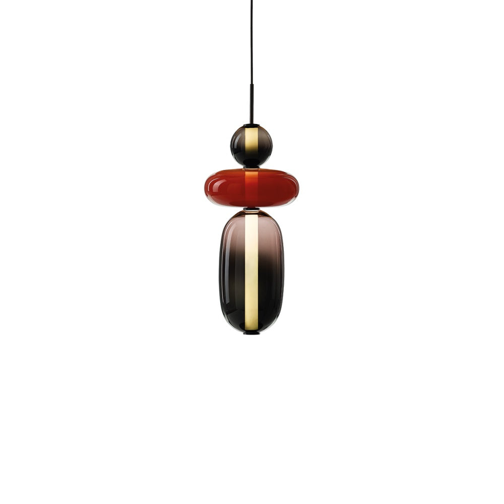 Zodore Premium Art Stained Glass Pendant Lamp - Neutral Decor
