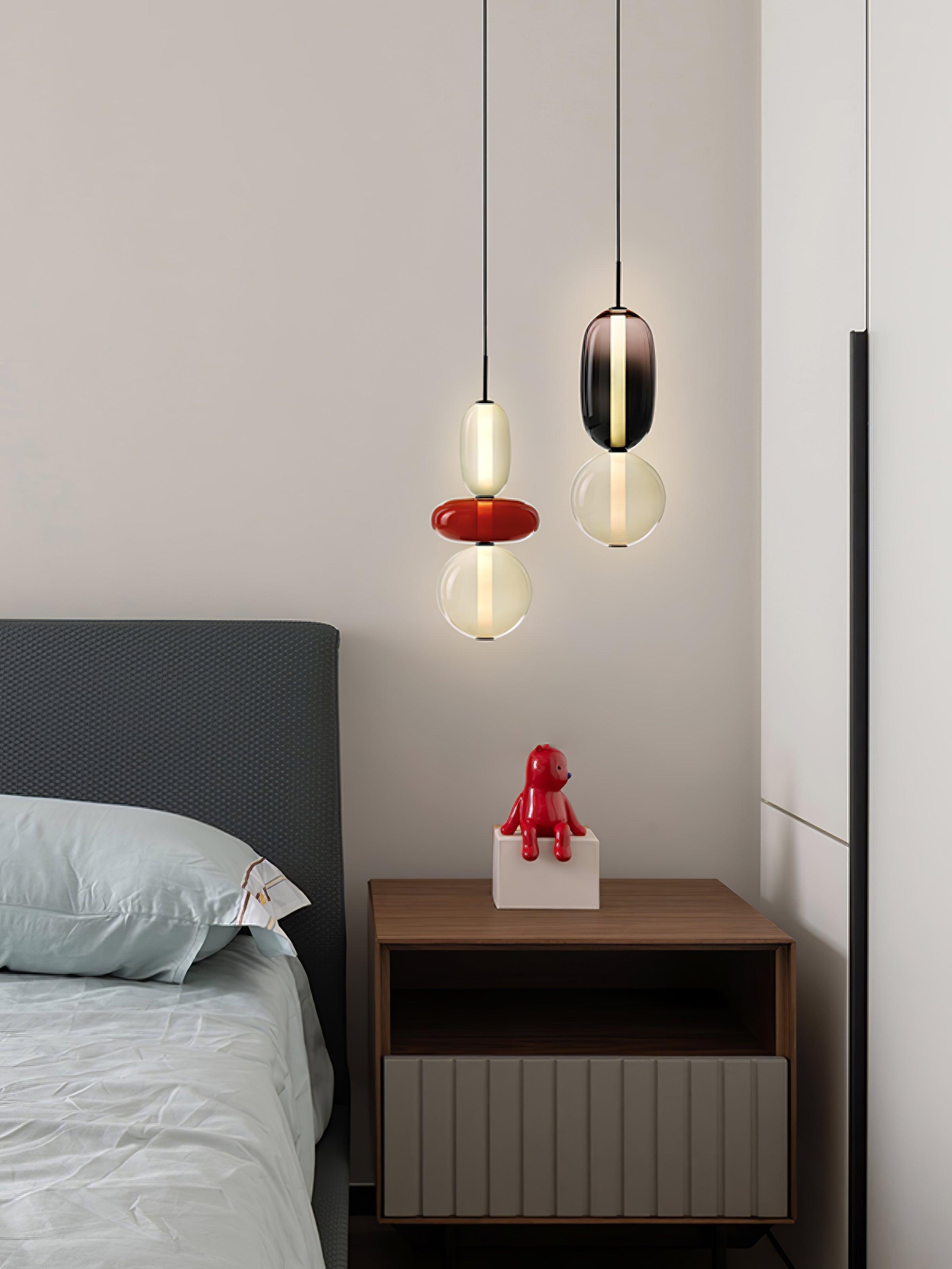 Daelen Glass Acrylic Artistic Pendant Light