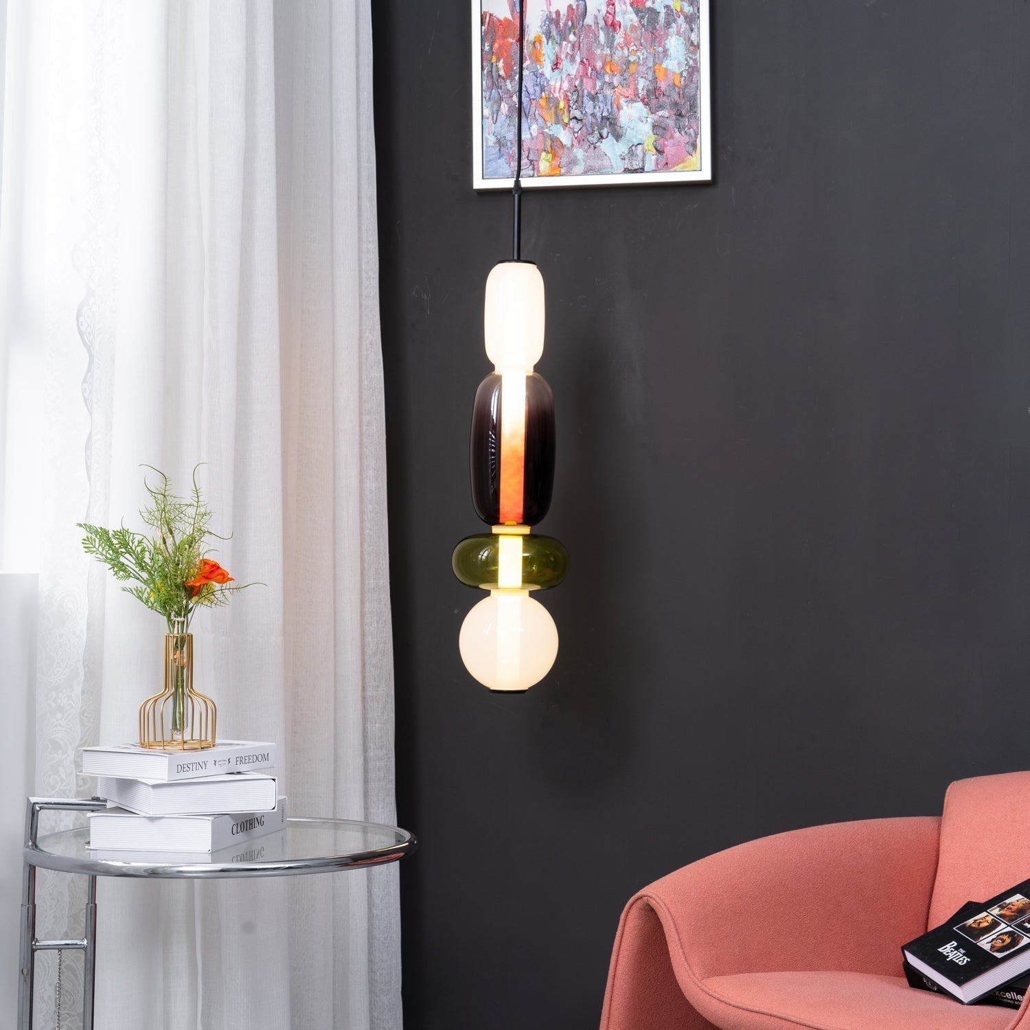 Eiriniella Candied Glass Pendant Light