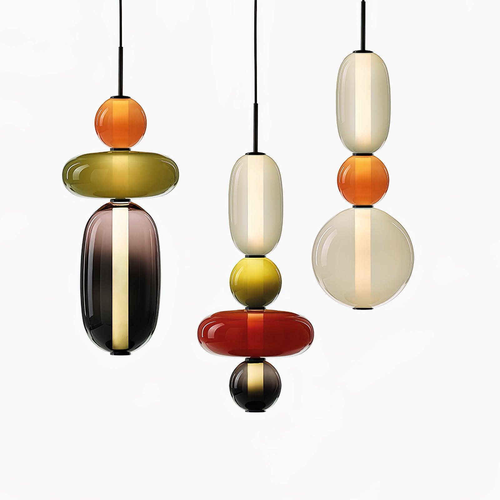 Daelen Glass Acrylic Artistic Pendant Light