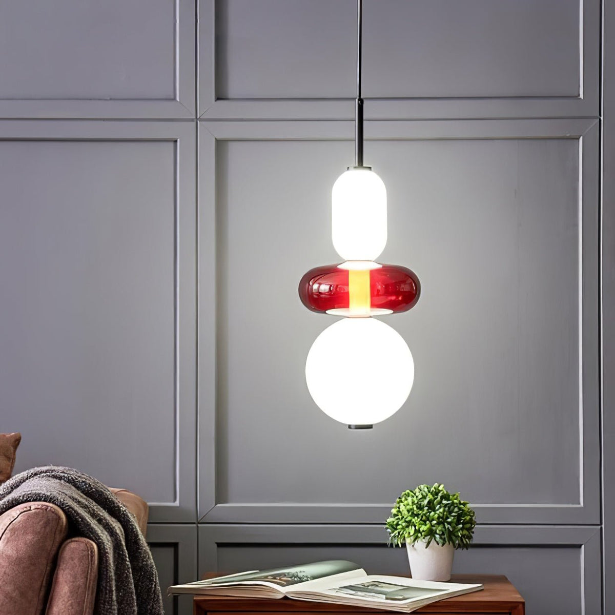 Eiriniella Candied Glass Pendant Light