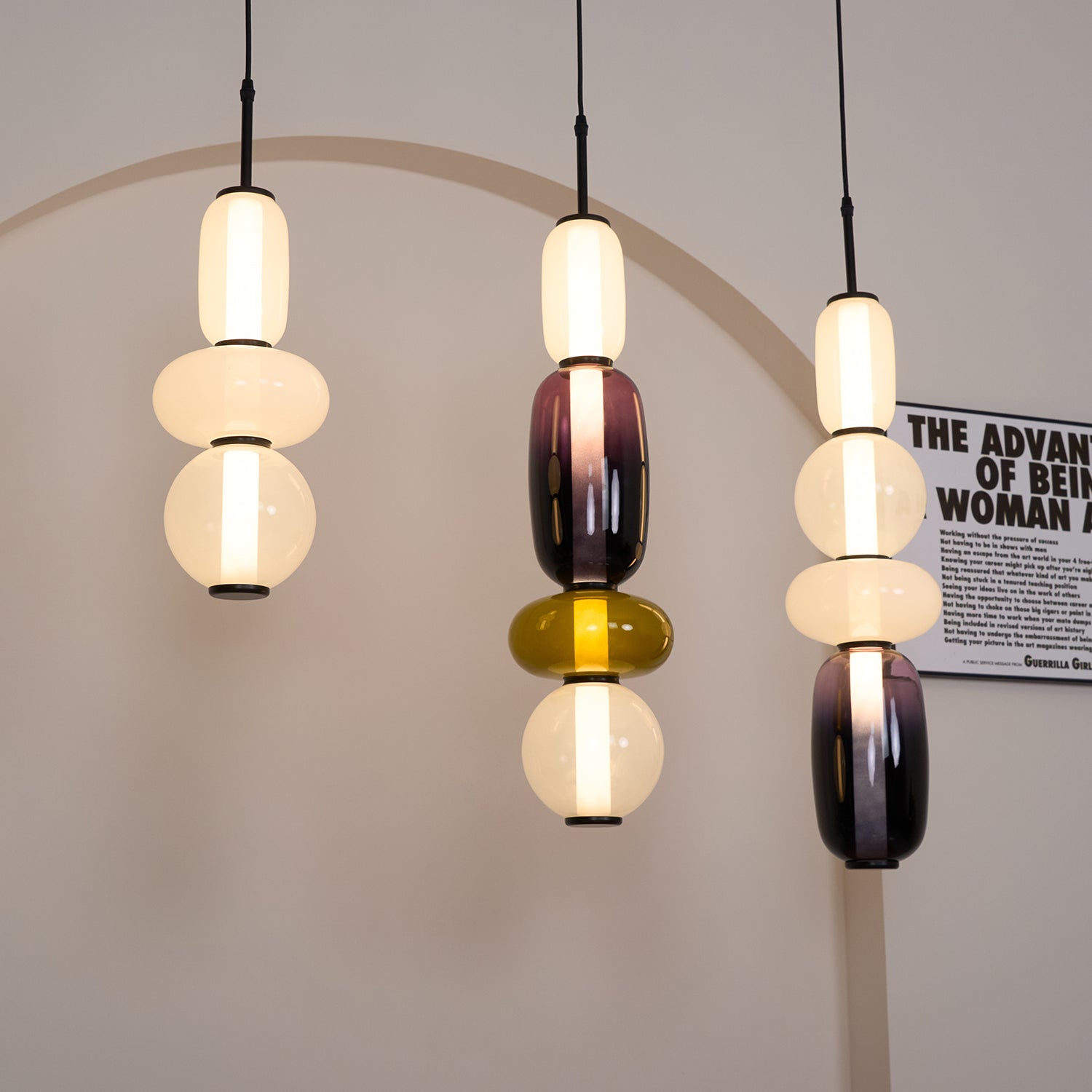 Eiriniella Candied Glass Pendant Light