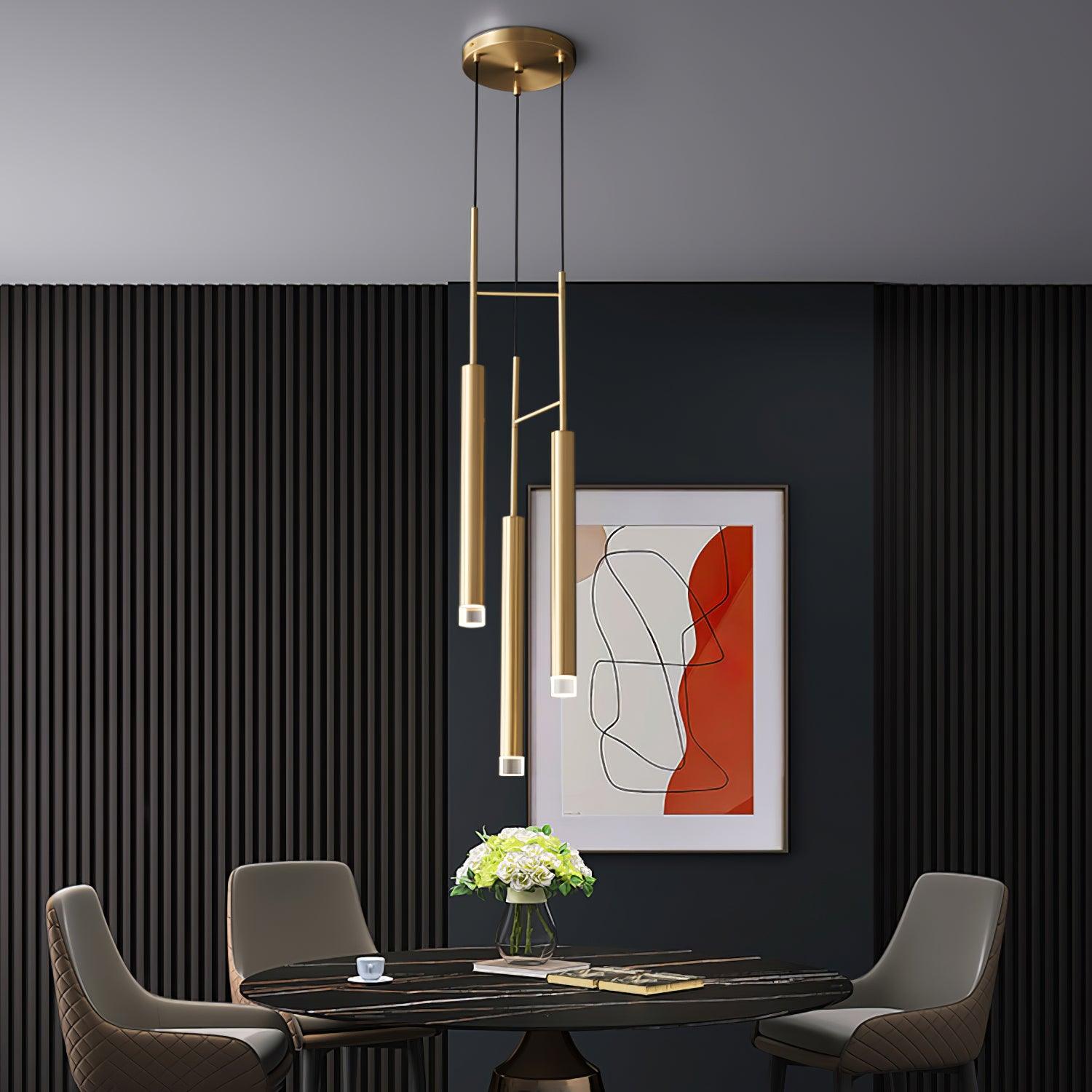 Trium Modern Candles Pendant Lamp
