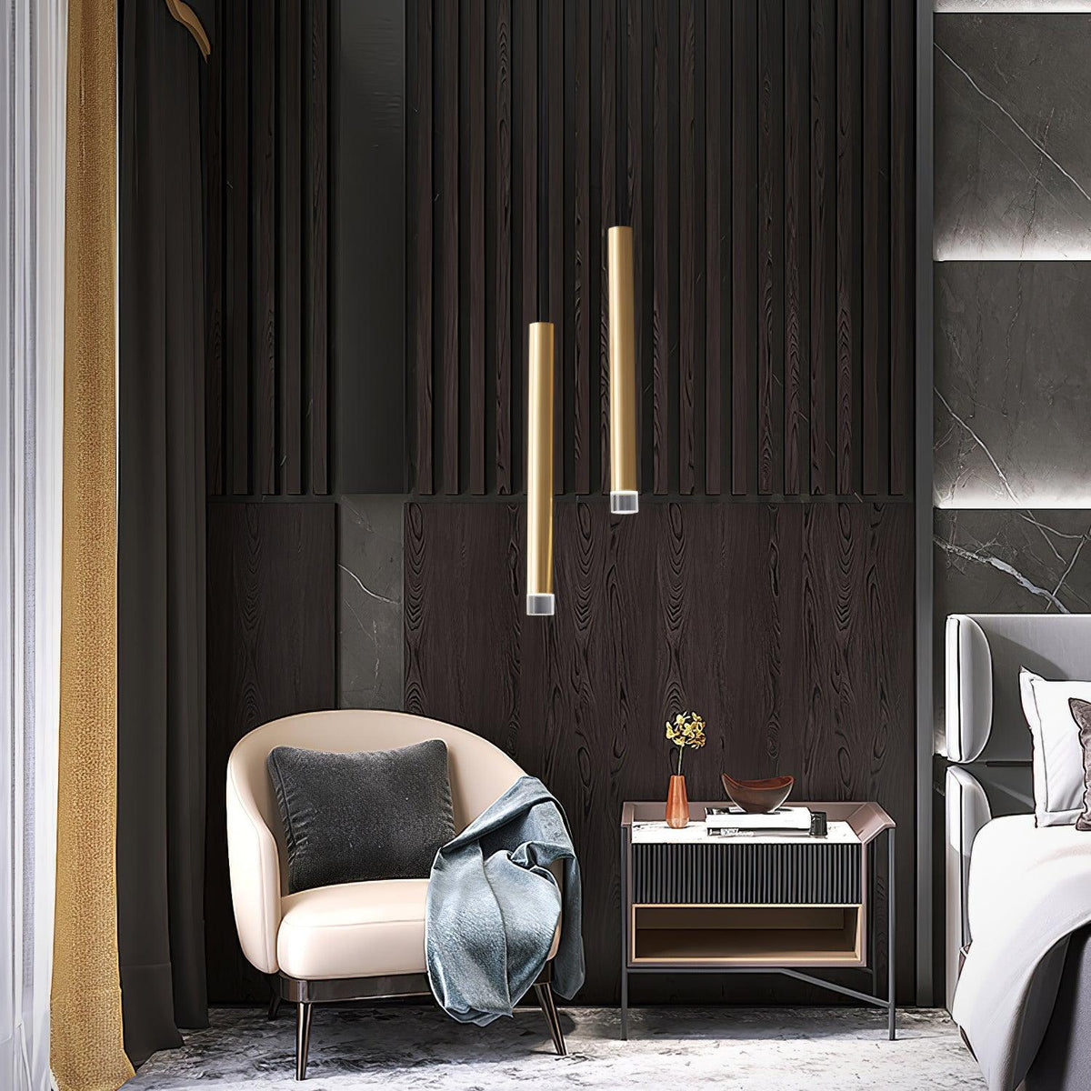 Trium Modern Candles Pendant Lamp