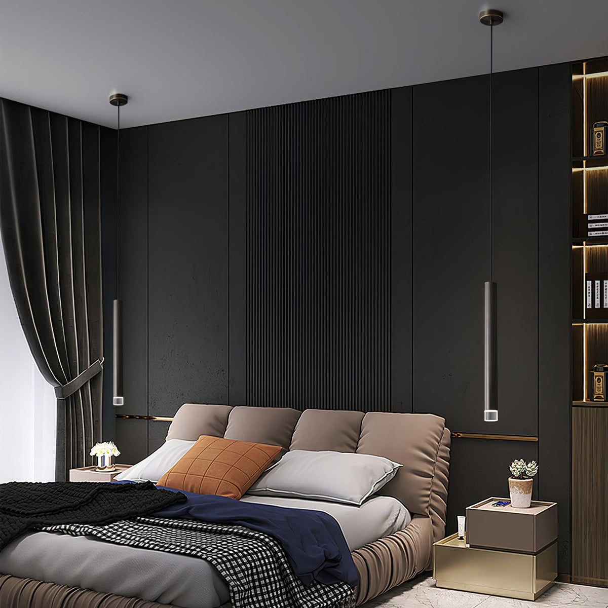 Trium Modern Candles Pendant Lamp