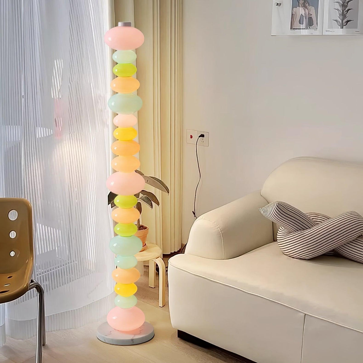 Avelare Marble Atristic Floor Lamp