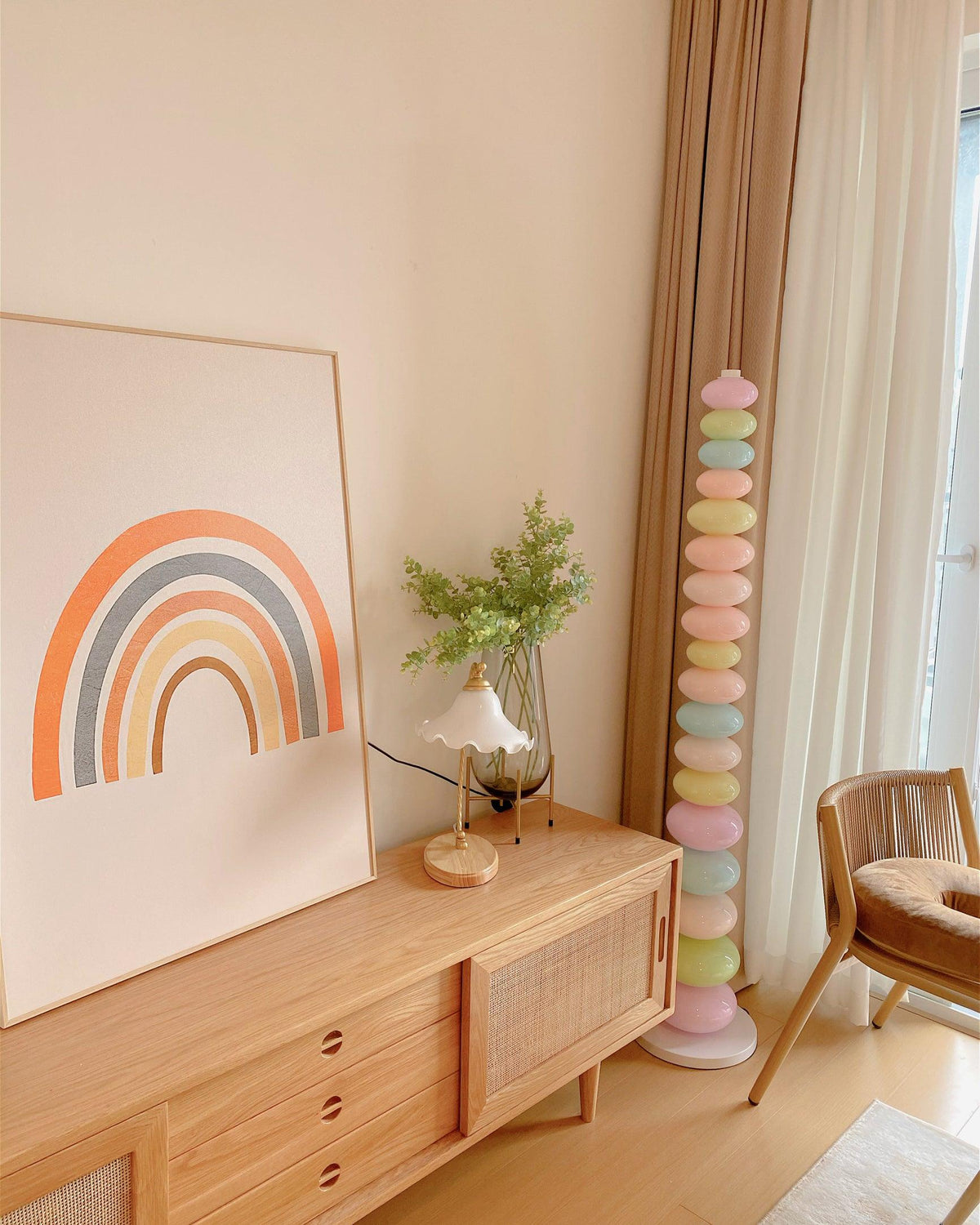 Avelare Marble Atristic Floor Lamp