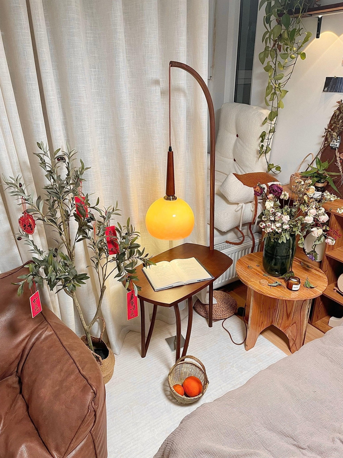 Fior Modern Wood Floor Lamp