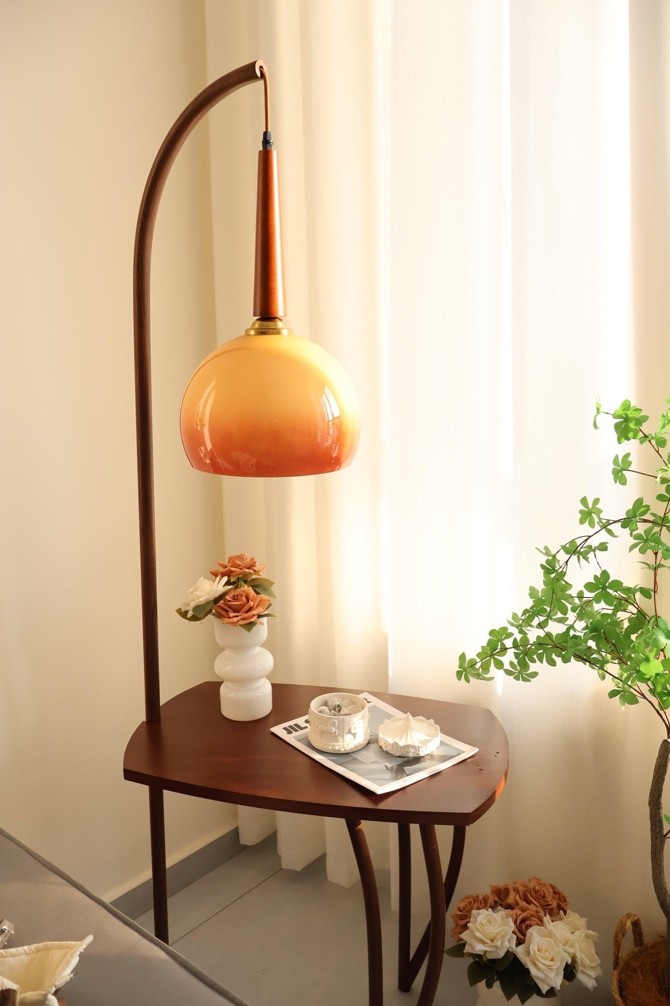 Fior Modern Wood Floor Lamp