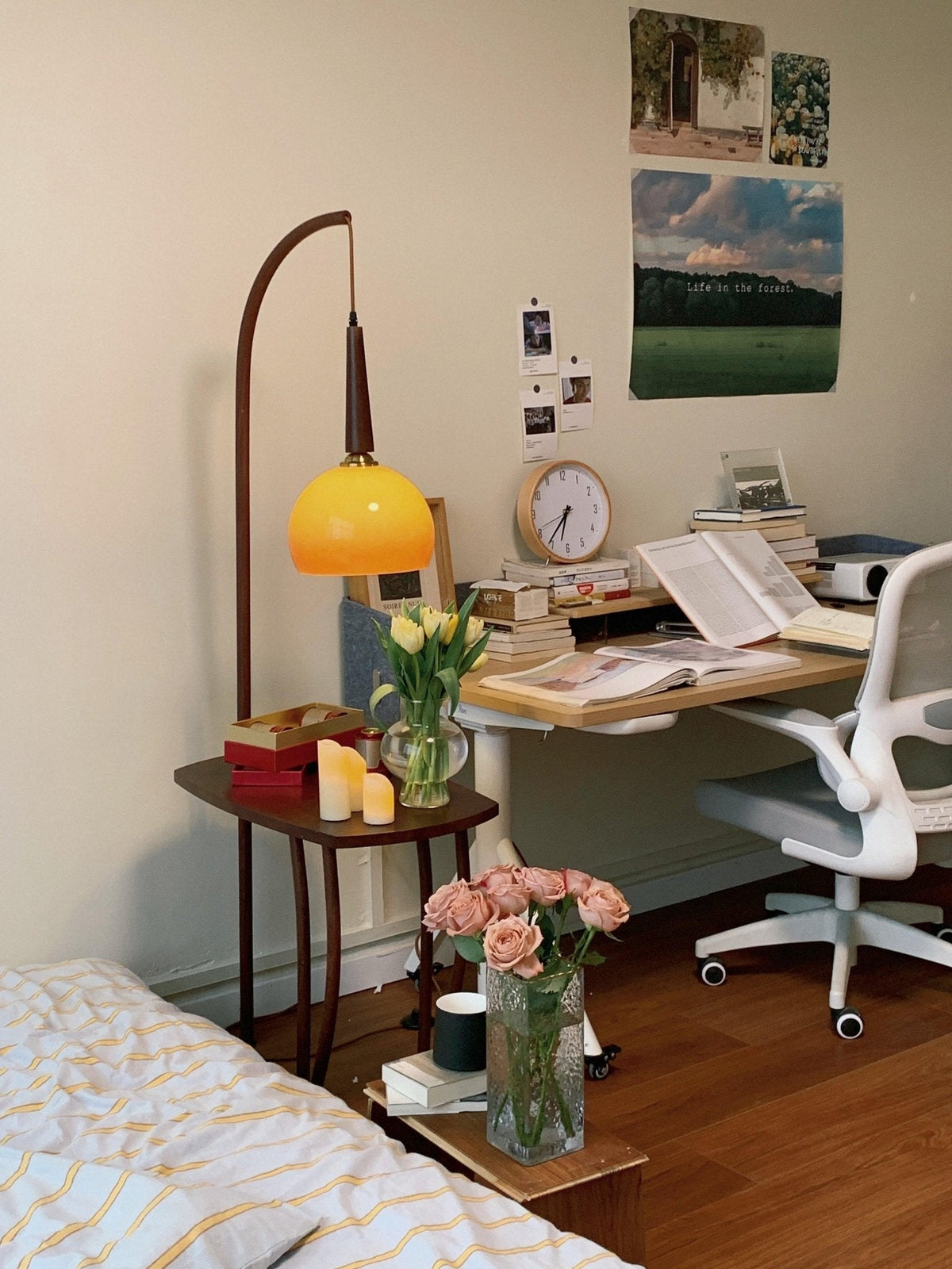 Fior Modern Wood Floor Lamp