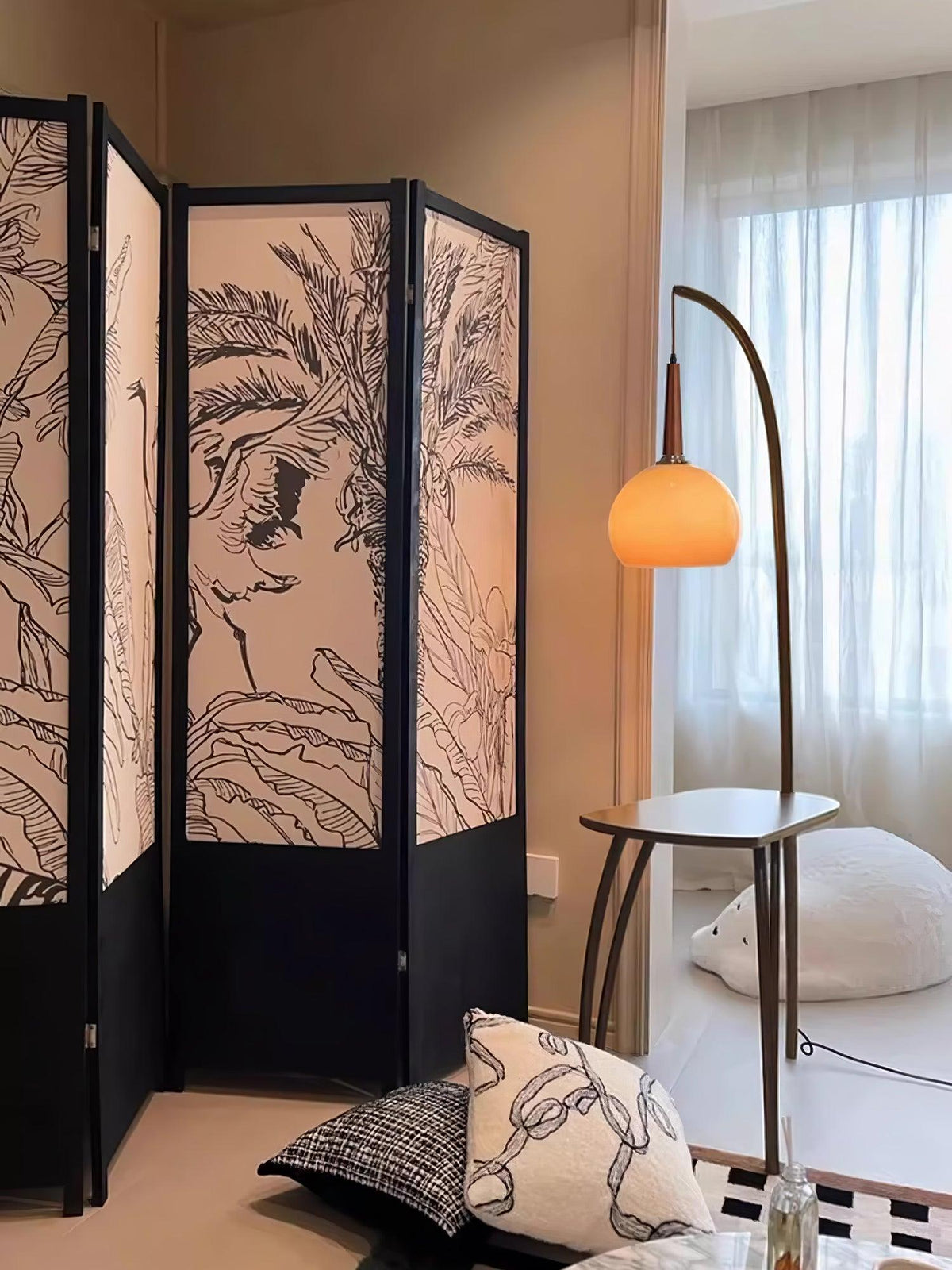 Fior Modern Wood Floor Lamp