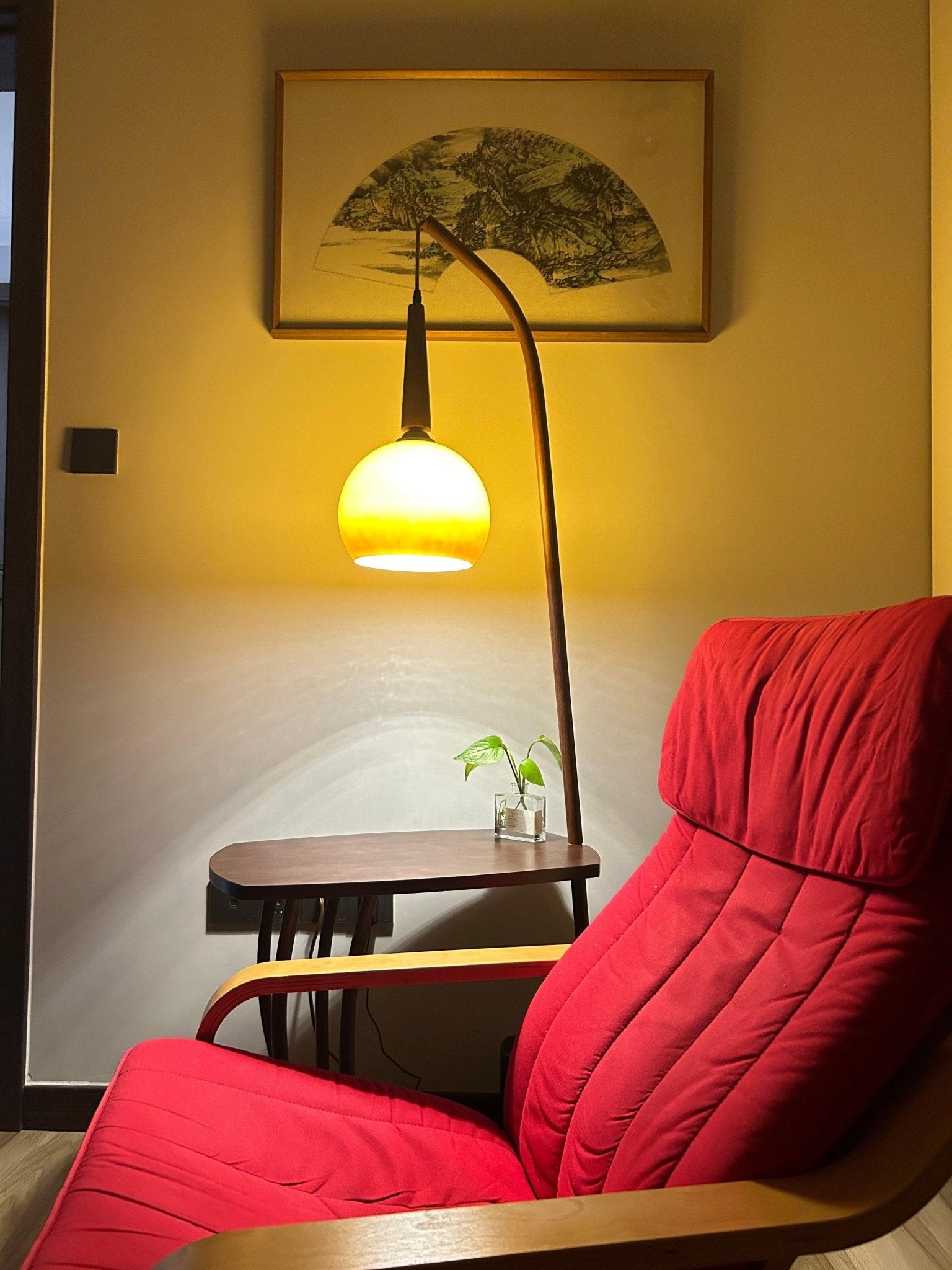 Fior Modern Wood Floor Lamp