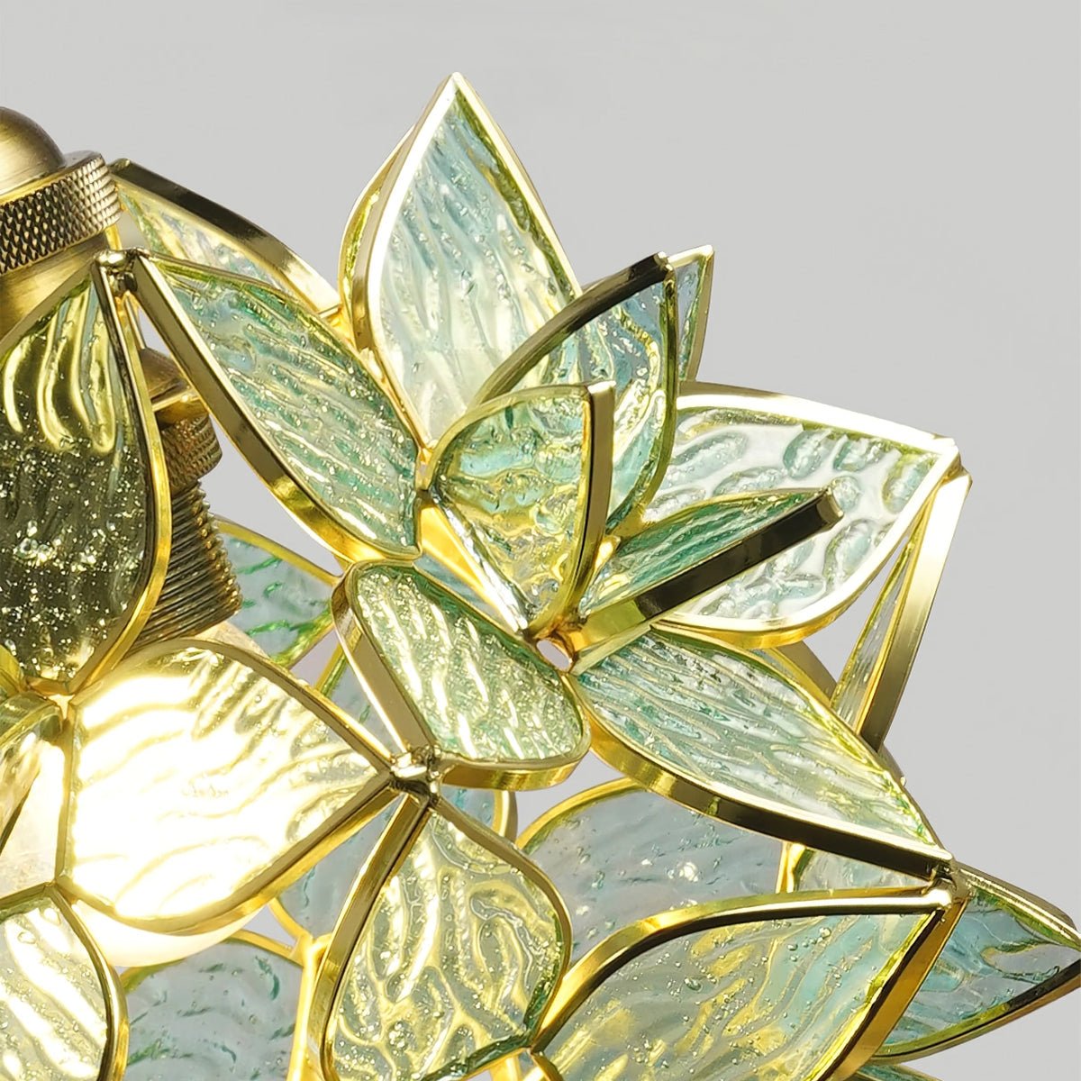 Amara Luxury Glass Pendant Light - Neutral Decor