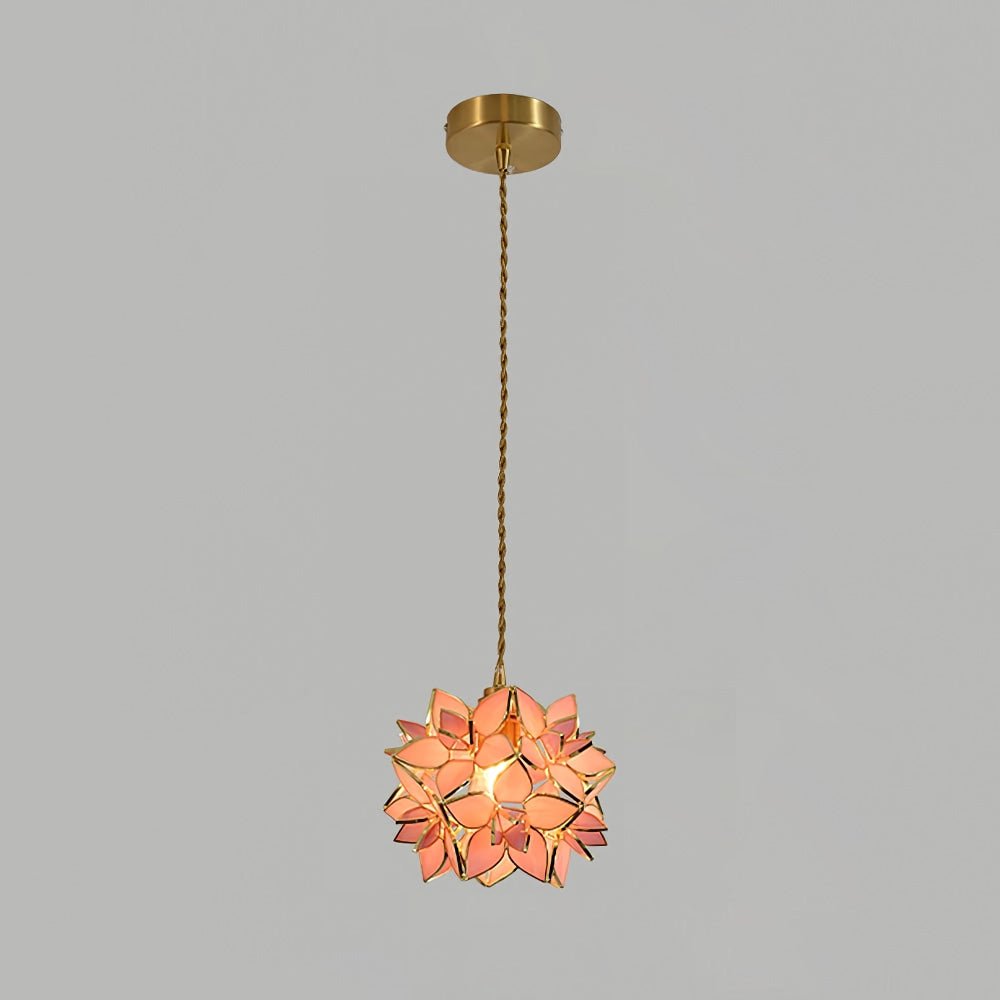 Amara Luxury Glass Pendant Light - Neutral Decor