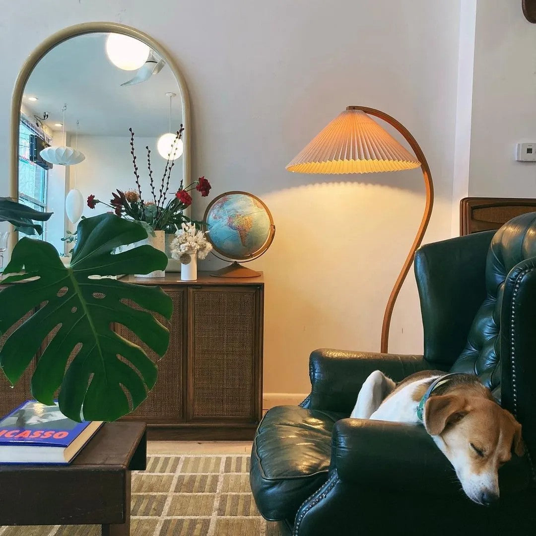 Viaro Wood Floor Lamp