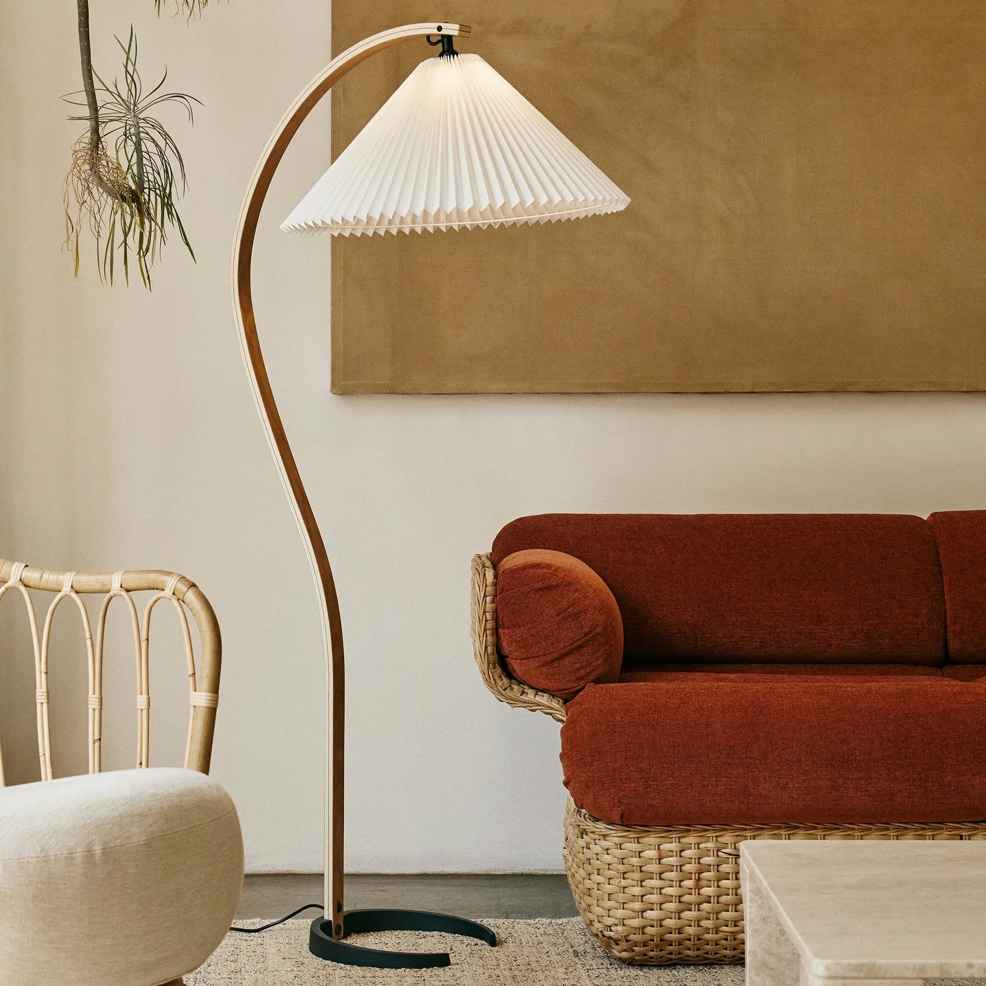 Viaro Wood Floor Lamp