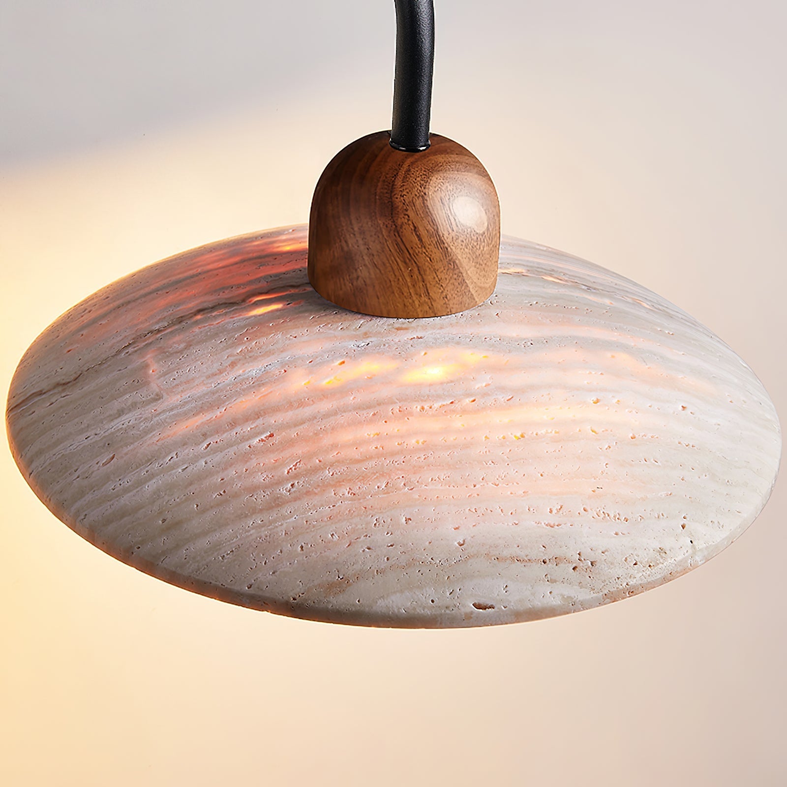 Travelle Travertine Wall Sconce - Neutral Decor