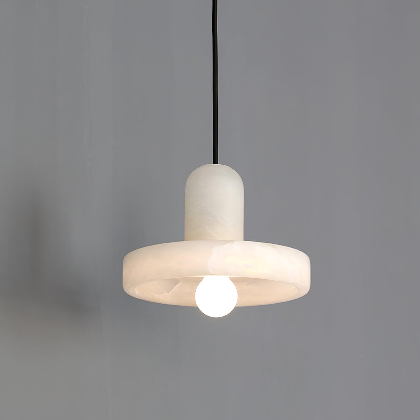 Eirven Stacked Alabaster Pendant Light