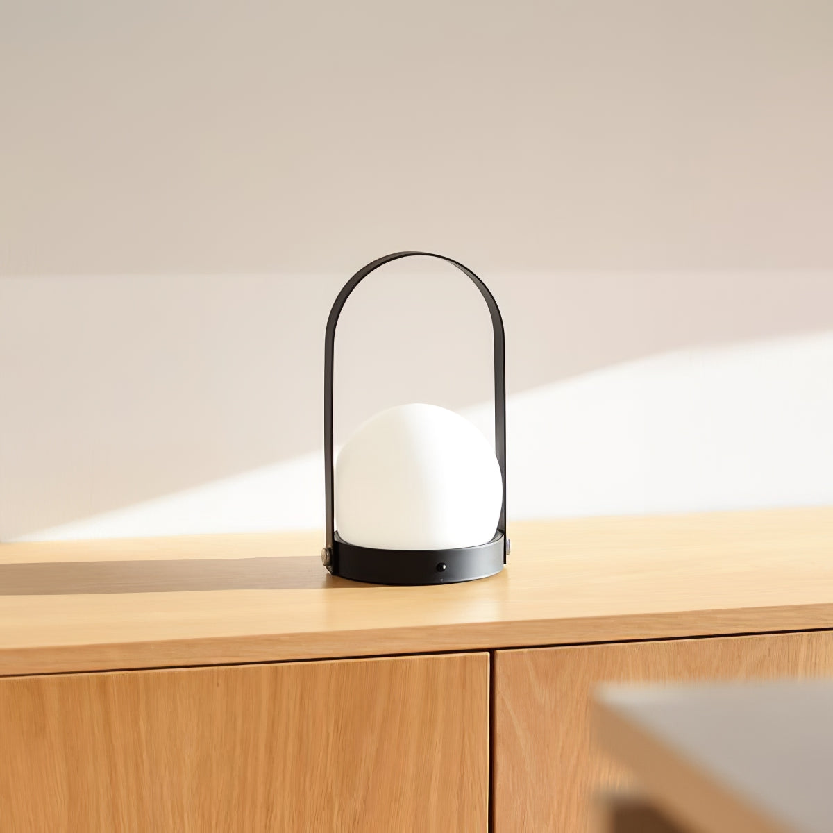 Zenon Glass Minimalist Table Lamp