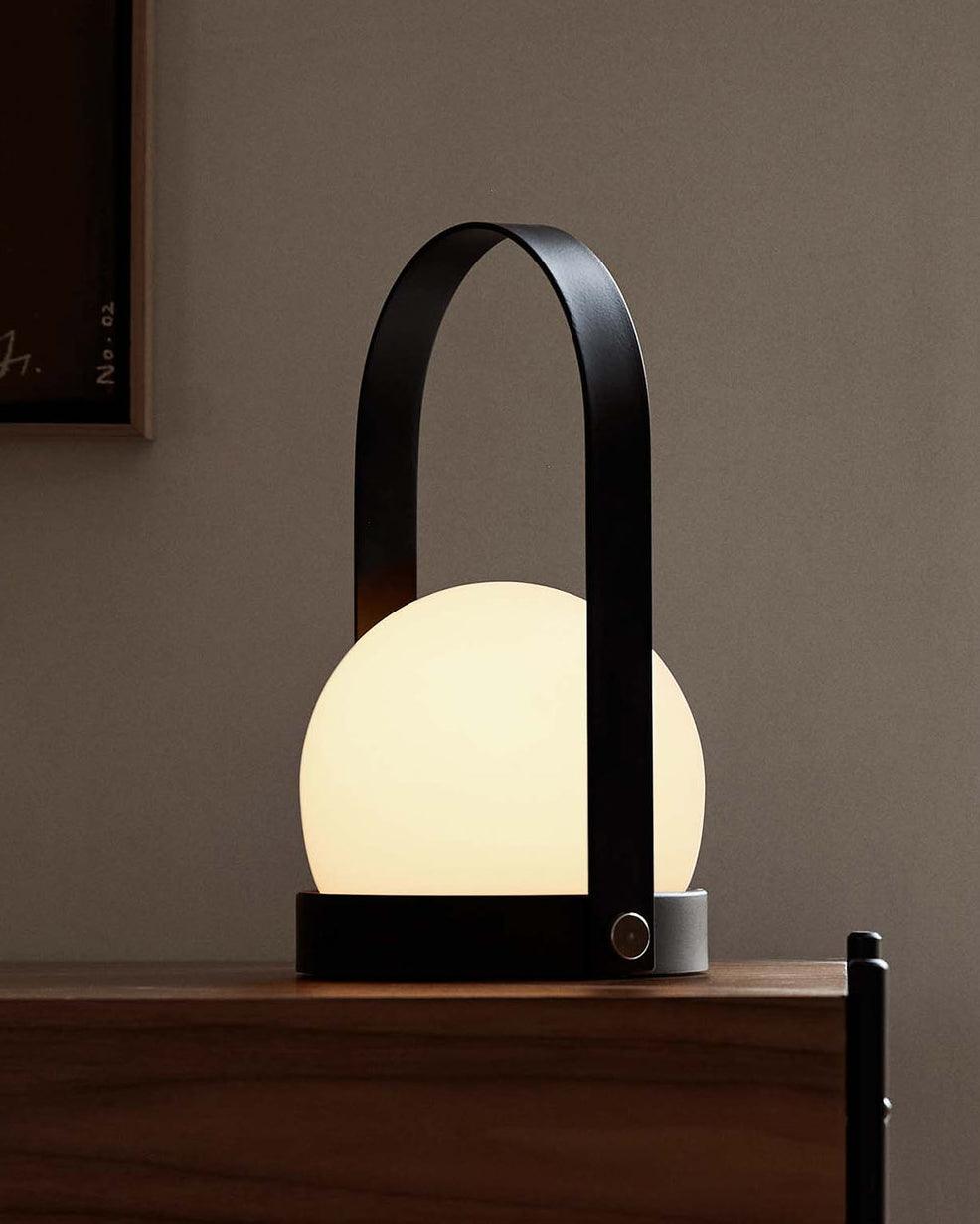 Zenon Glass Minimalist Table Lamp