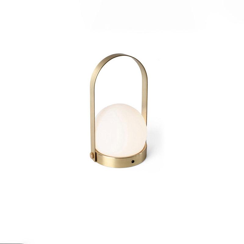 Zenon Glass Minimalist Table Lamp
