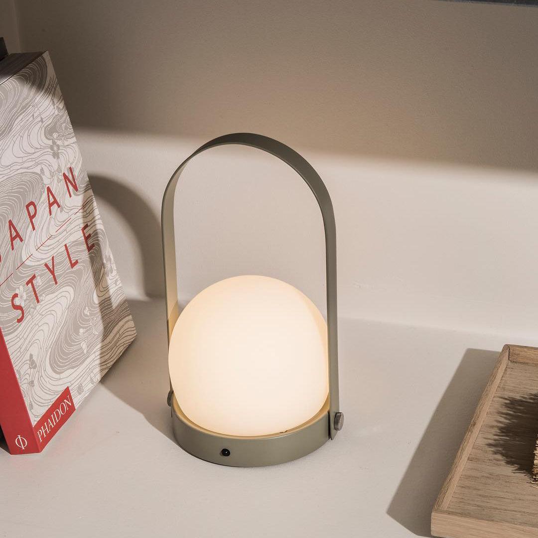 Zenon Glass Minimalist Table Lamp